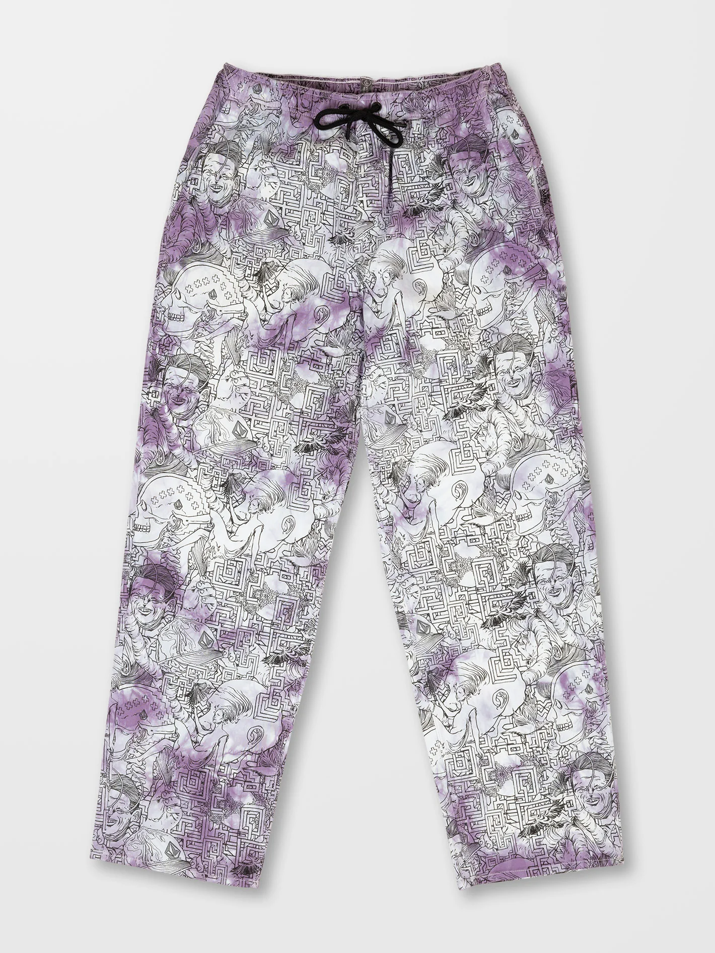 Ed Merlin Murray Elasticated Waist Trousers - PRINT - Image 3