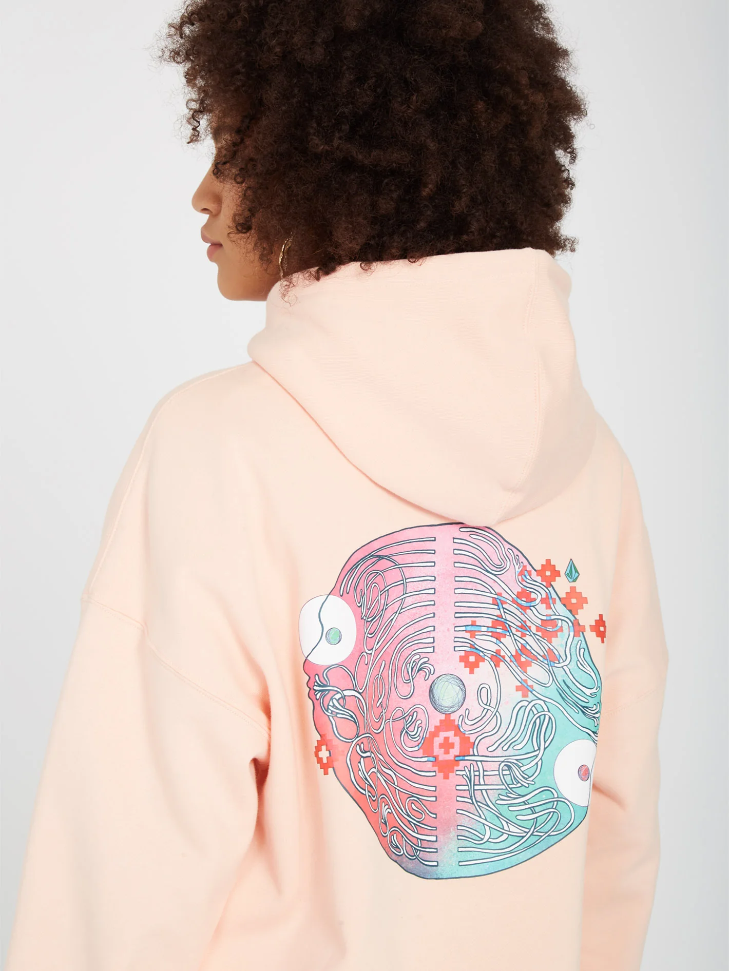 Ed Merlin Murray Hoodie - MELON - Image 4