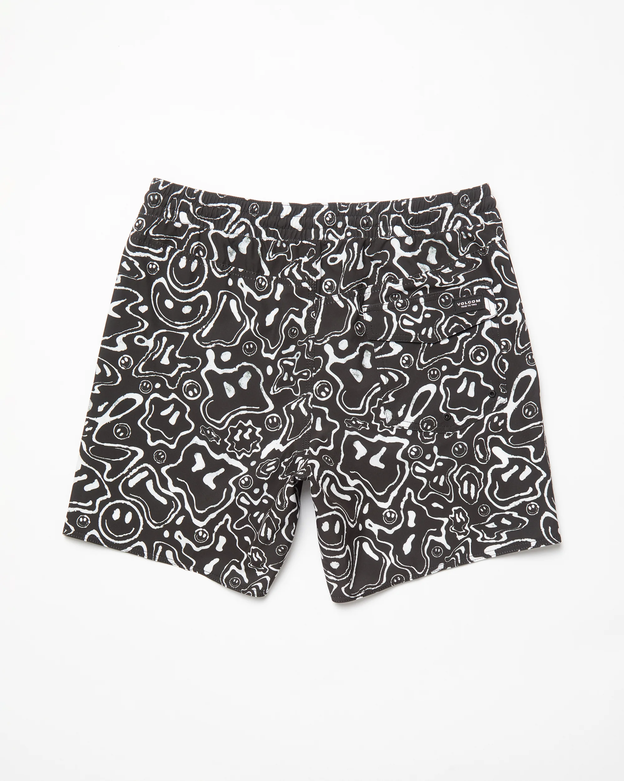 Filip Rygalski Smile Trunk 17" Boardshort - BLACK - Image 8