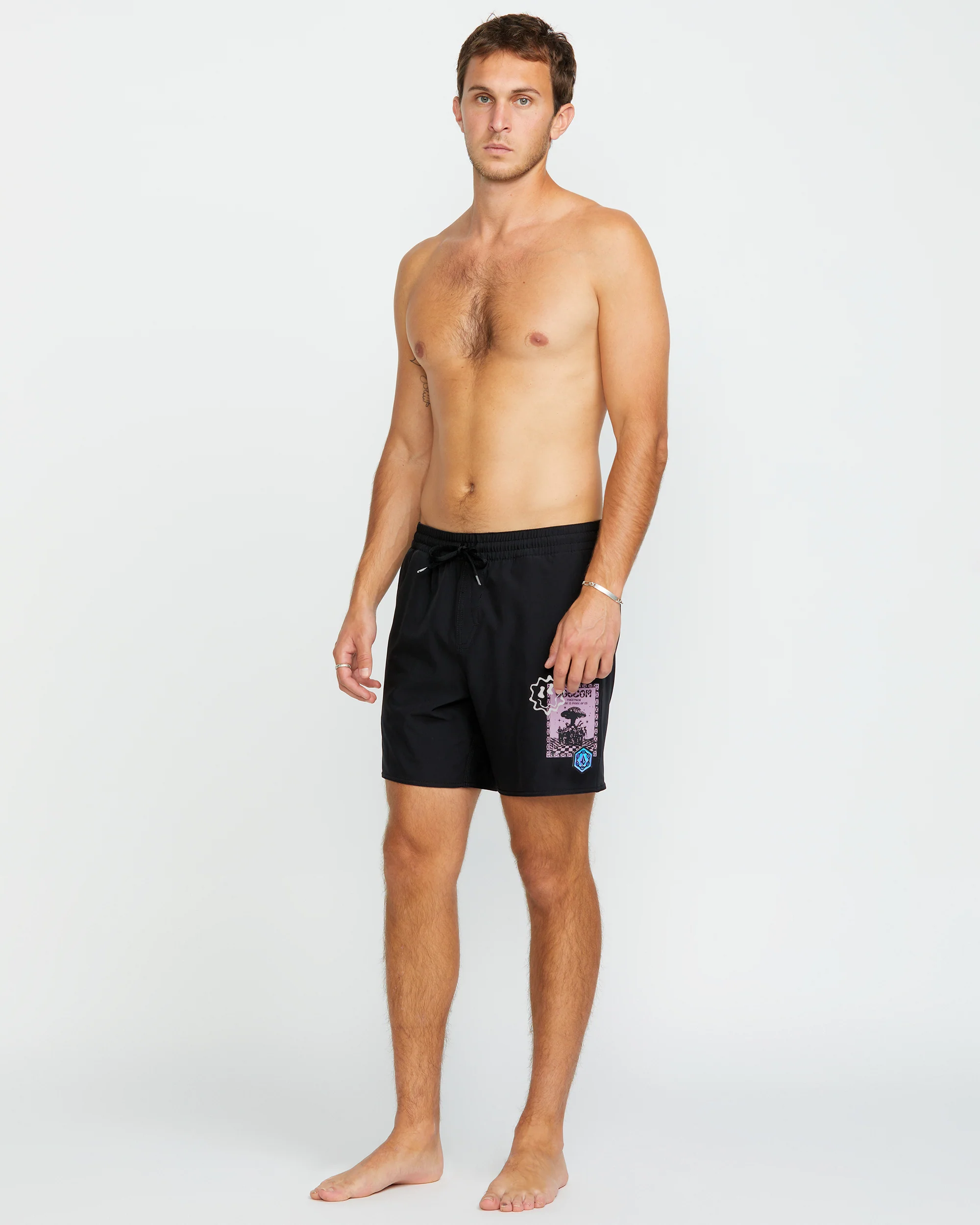 Filip Rygalski Trunk 17" Boardshort - BLACK - Image 6
