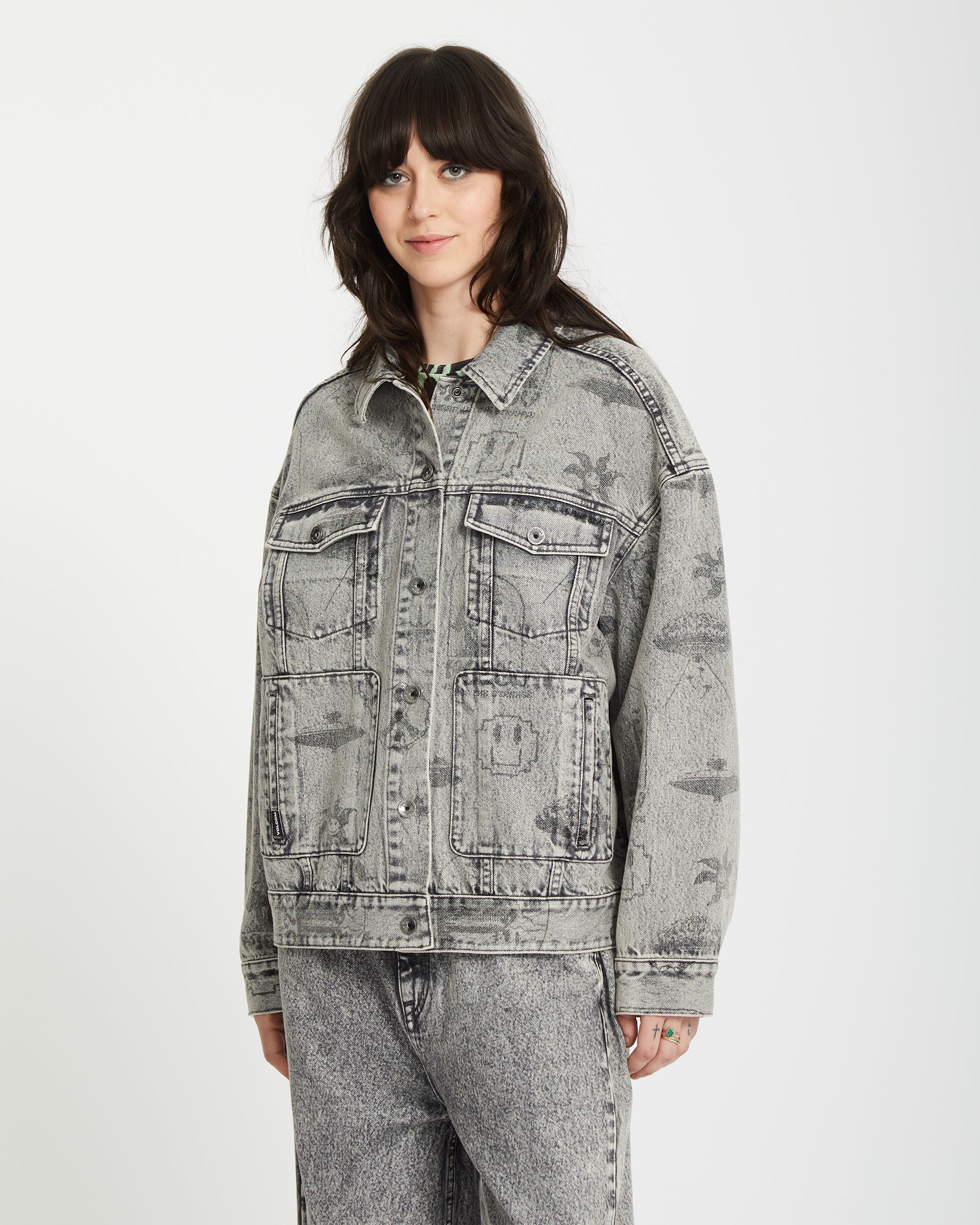 Filip Rygalski Denim Jacket - GREY VINTAGE - Image 8