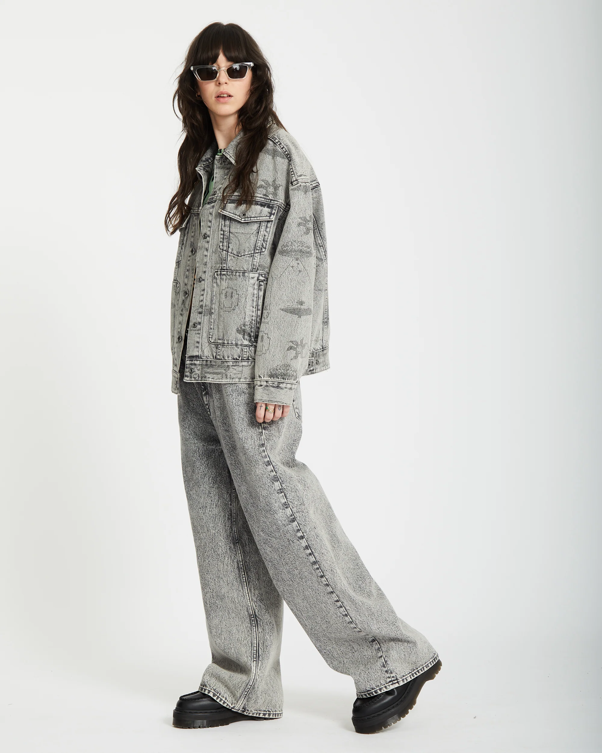 Filip Rygalski Denim Jacket - GREY VINTAGE - Image 9