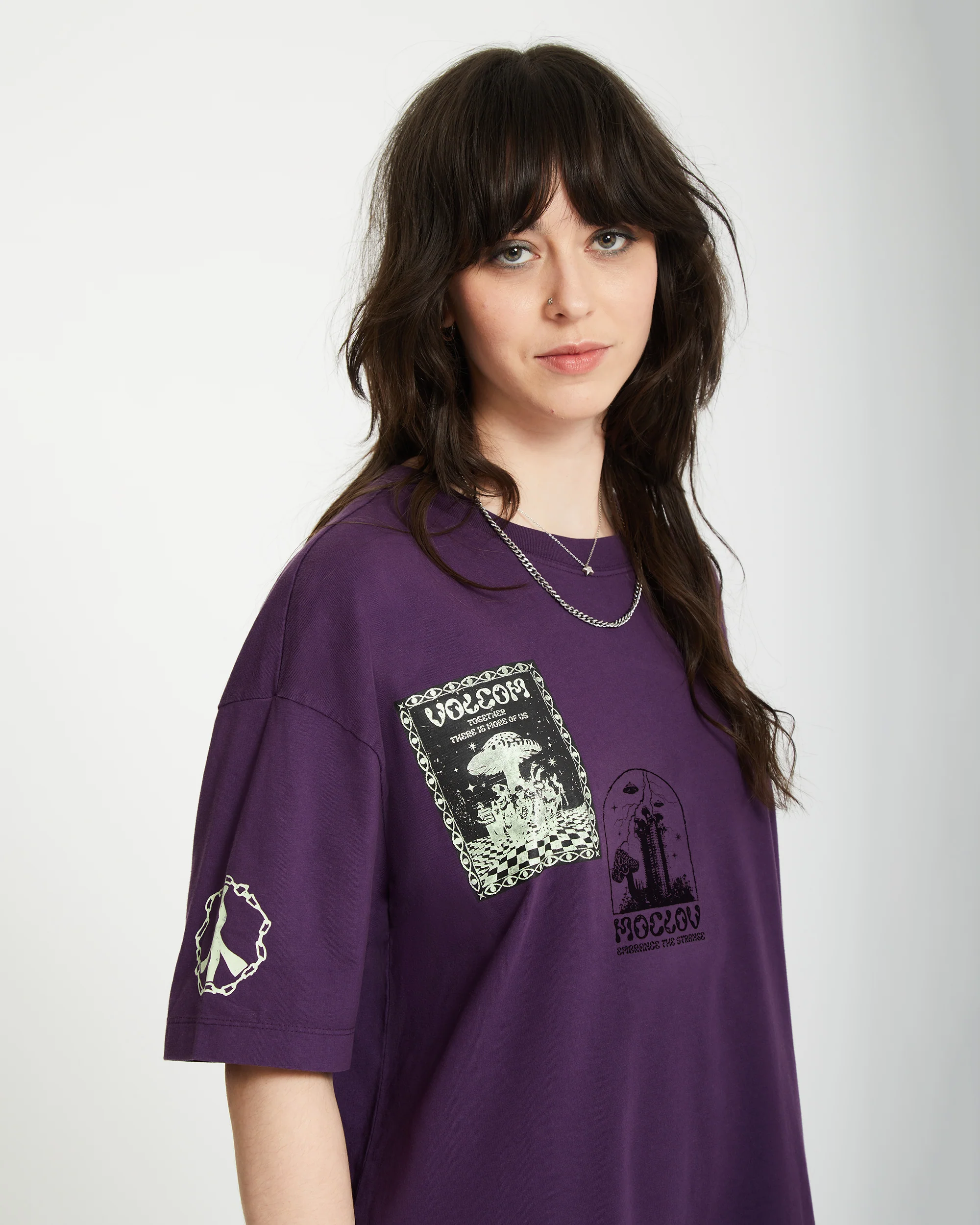 Filip Rygalski Tee Dress - GRAPE ROYALE - Image 5