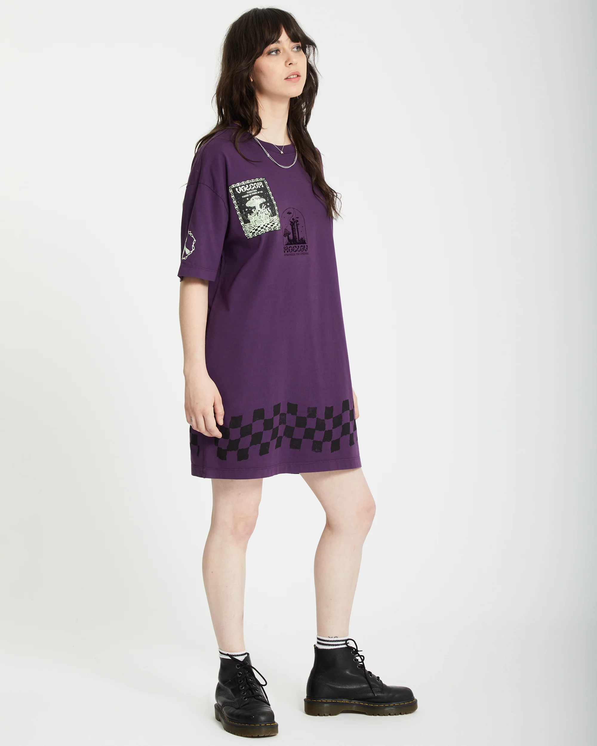 Filip Rygalski Tee Dress - GRAPE ROYALE - Image 7