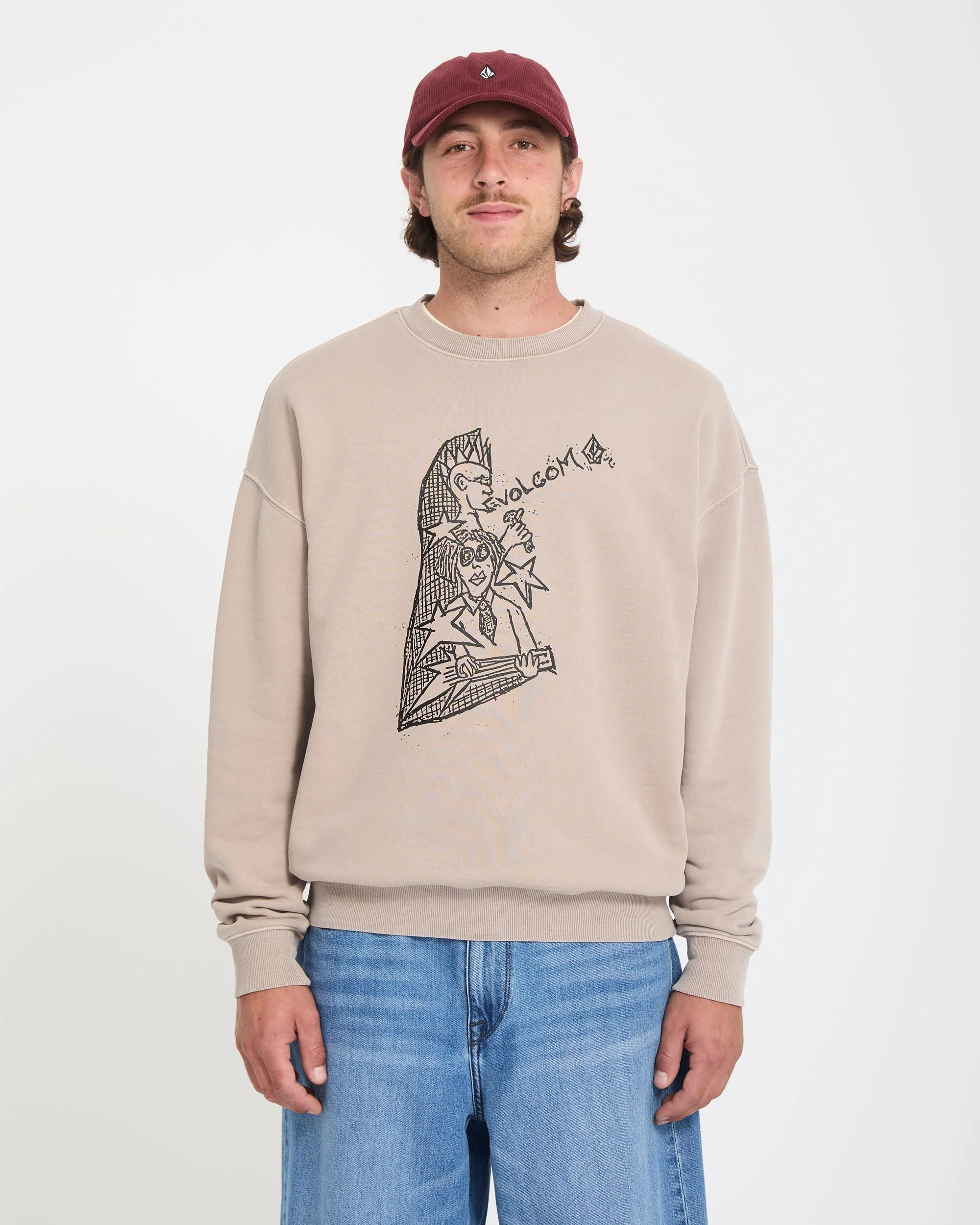 Issam Auptel Sweatshirt - Bark Brown - Image 3