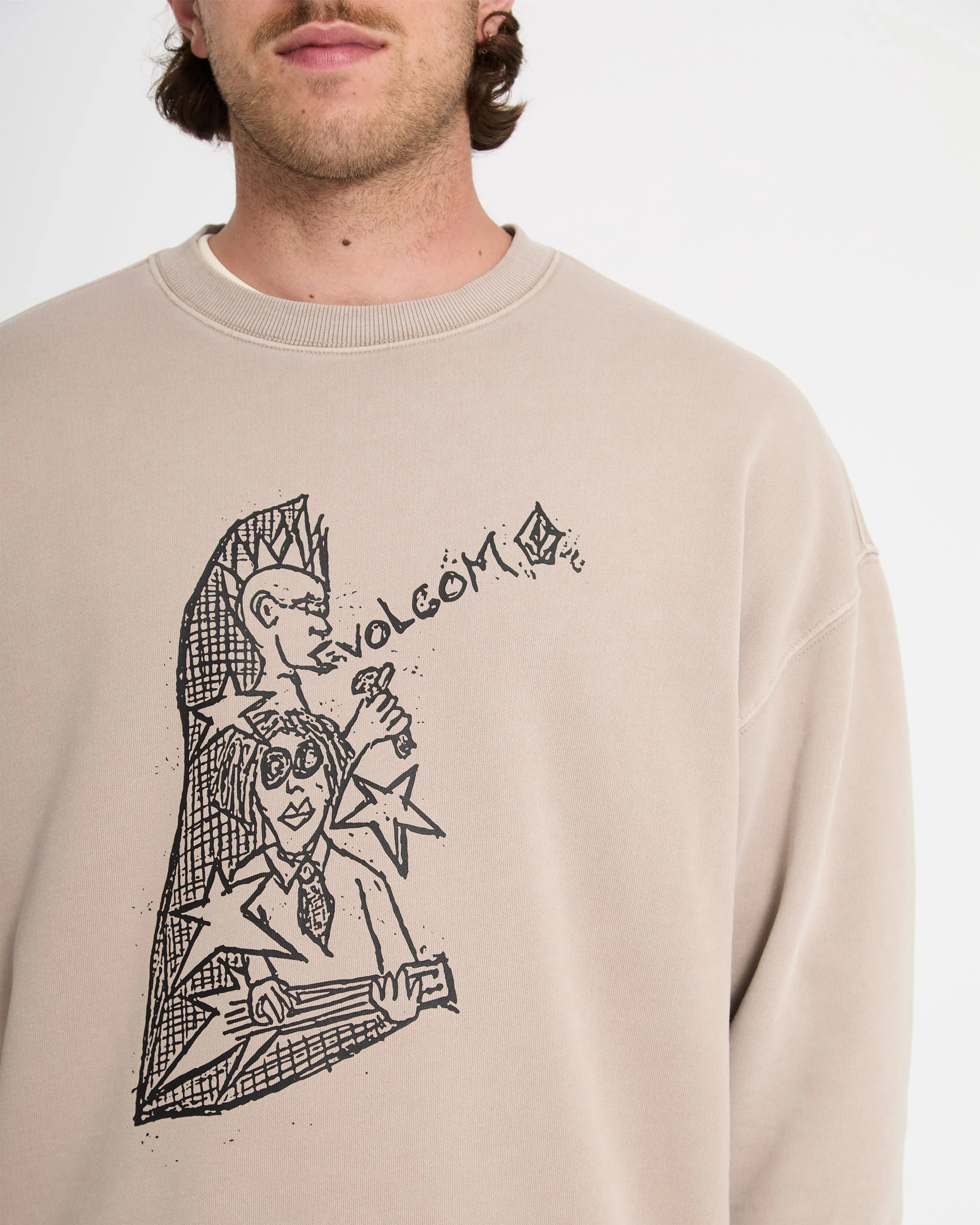Issam Auptel Sweatshirt - Bark Brown - Image 7