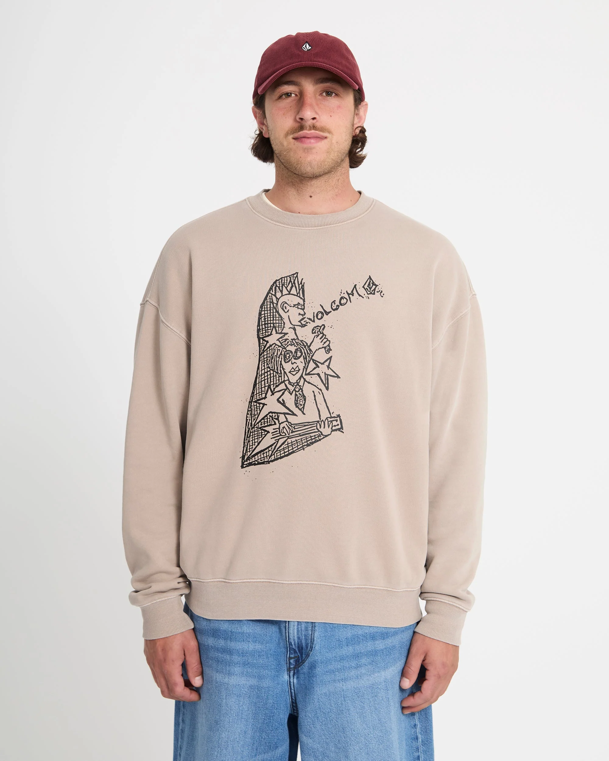 Issam Auptel Sweatshirt - Bark Brown - Image 9