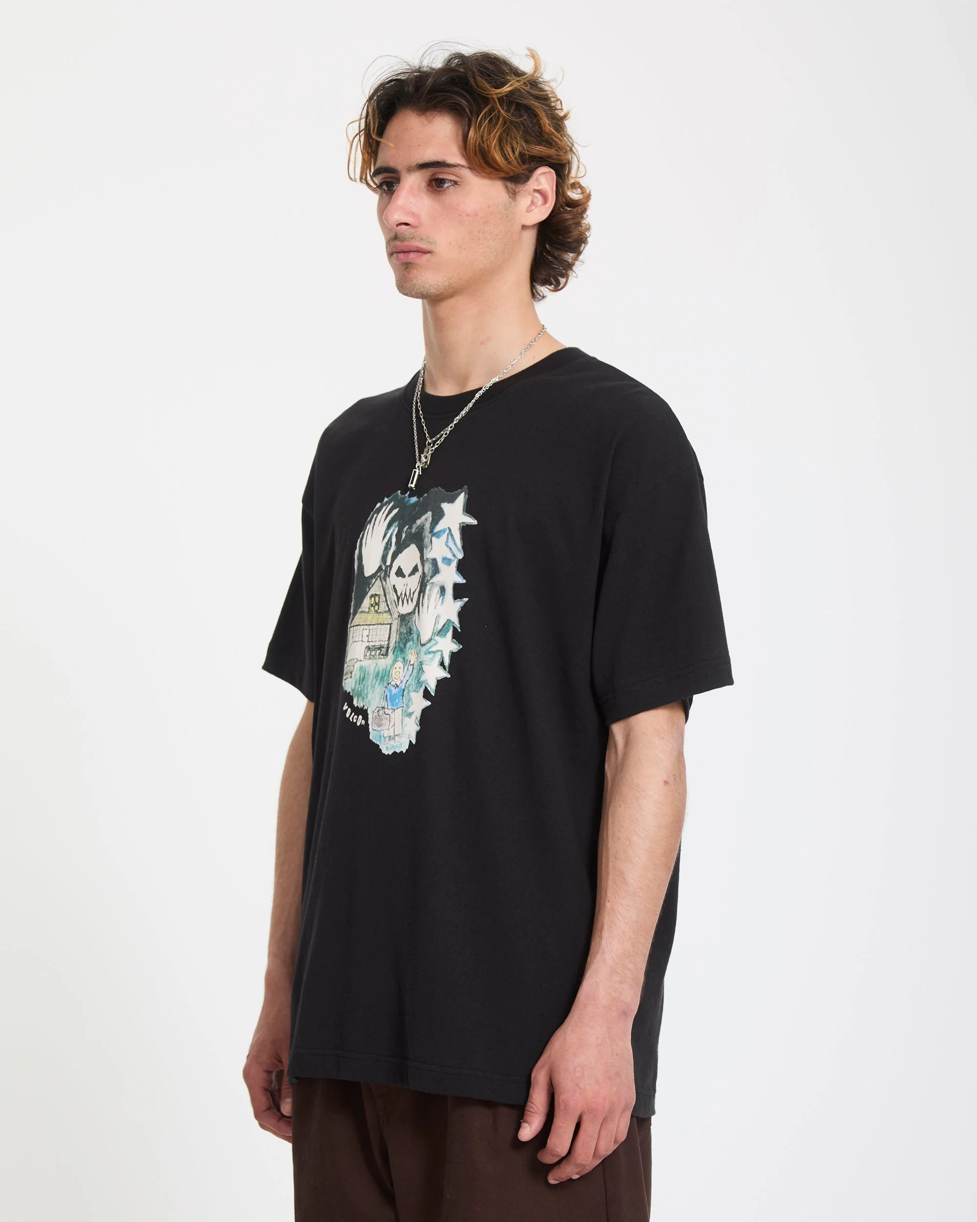 Issam Auptel T-Shirt - Black - Image 5