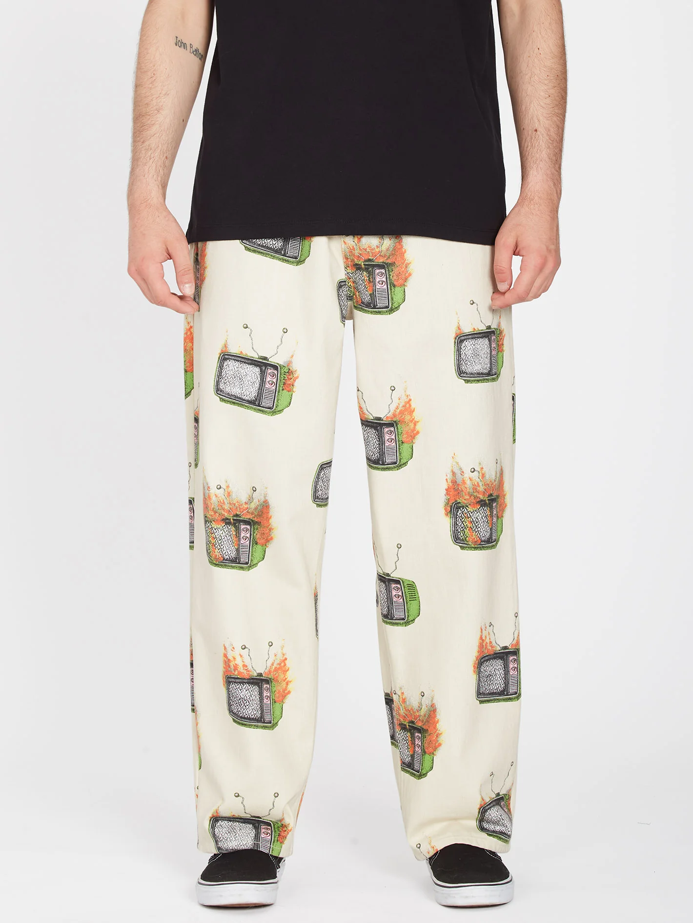 Justin Hager Elasticated Waist Trousers - WHITECAP GREY - Image 15