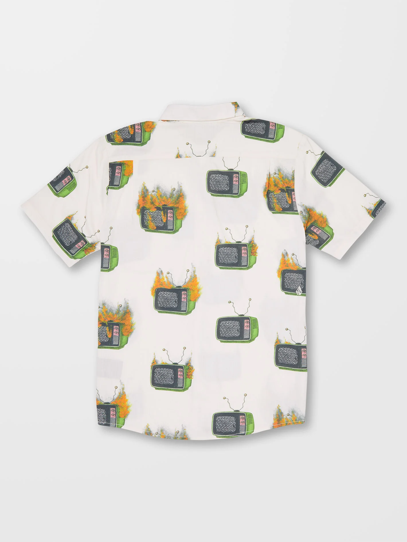 Justin Hager Woven Shirt - WHITECAP GREY - Image 7