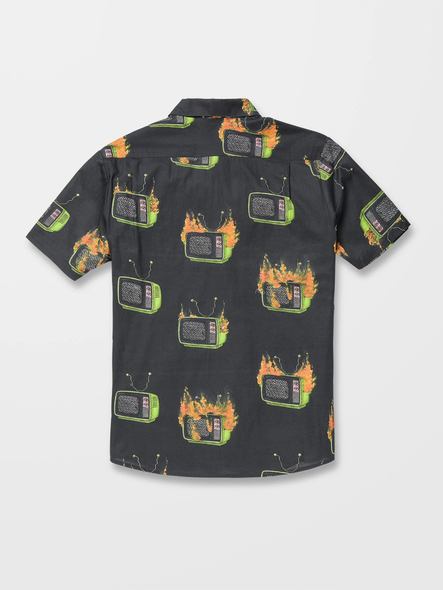 Justin Hager Woven Shirt - BLACK - Image 6