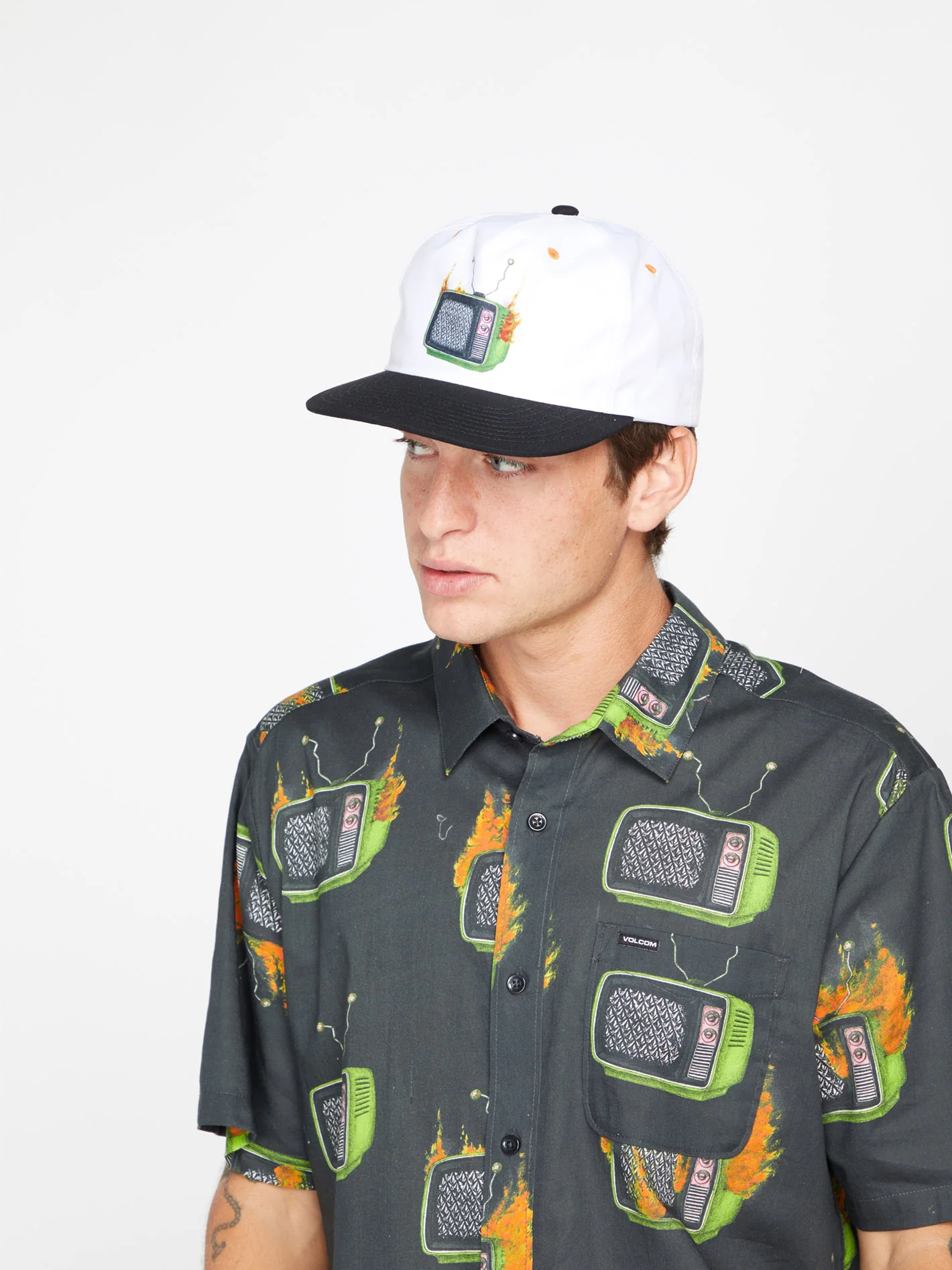 Justin Hager Woven Shirt - BLACK - Image 7