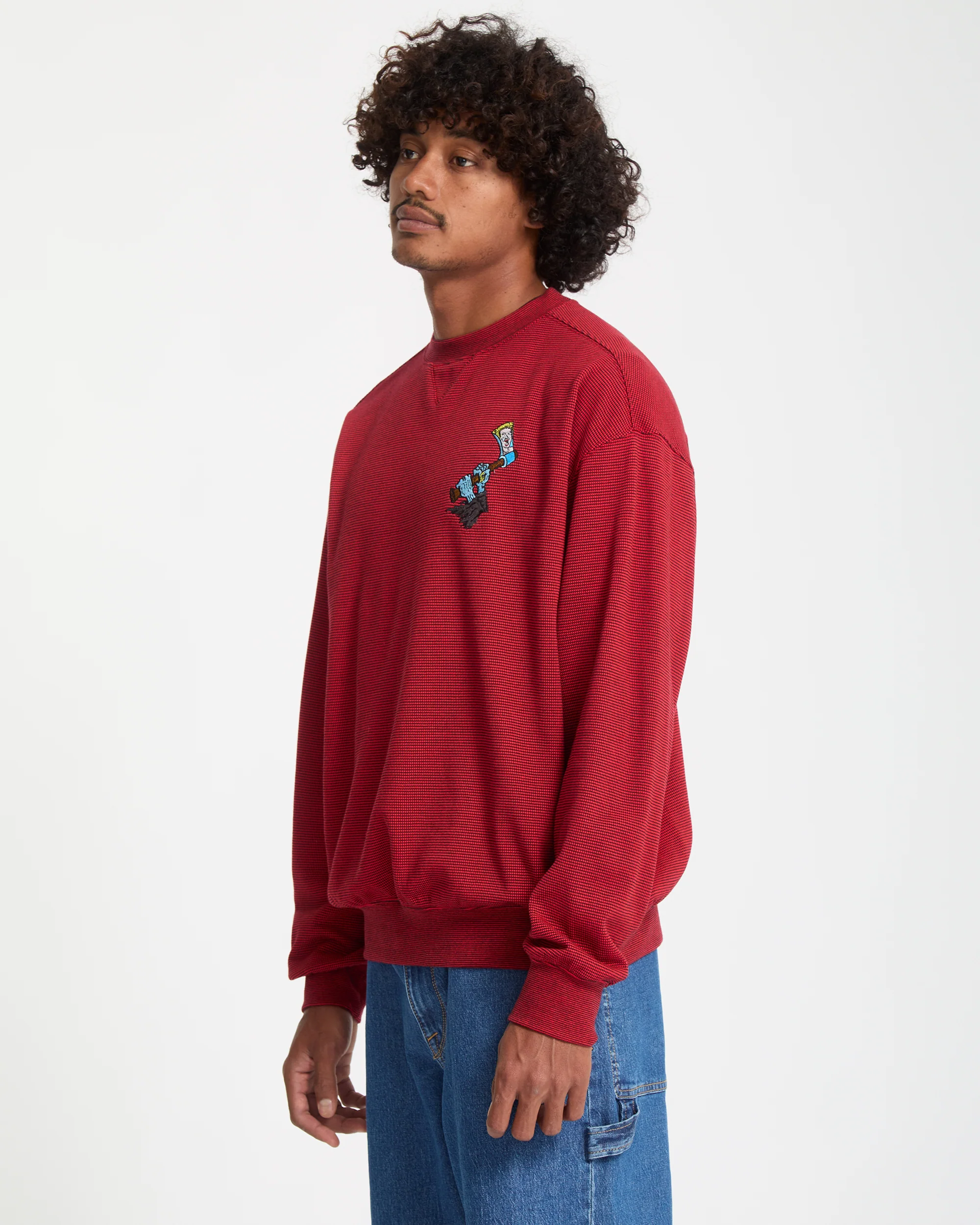 J.J. Villard Sweatshirt - Lifeguard Red - Image 10