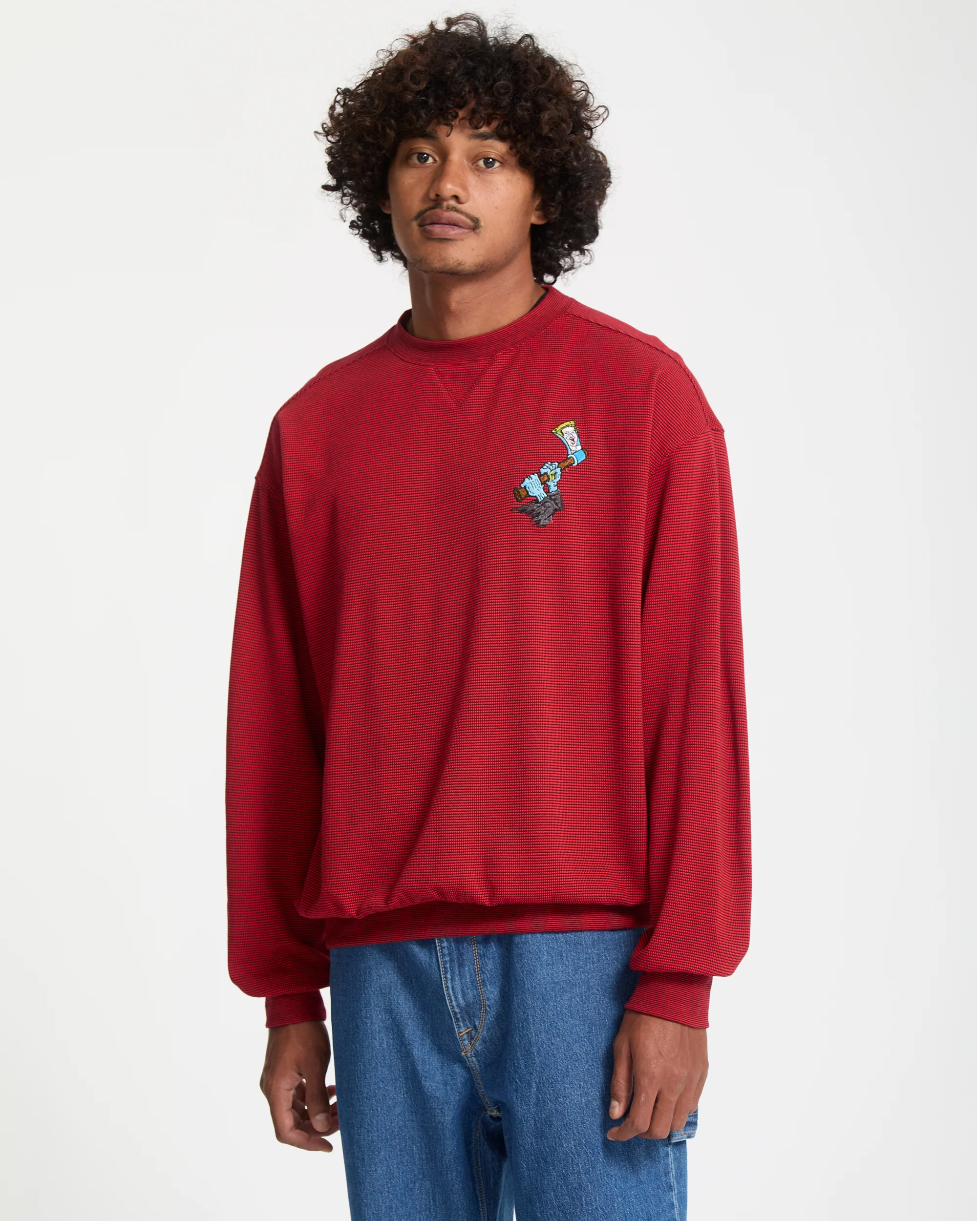 J.J. Villard Sweatshirt - Lifeguard Red - Image 2