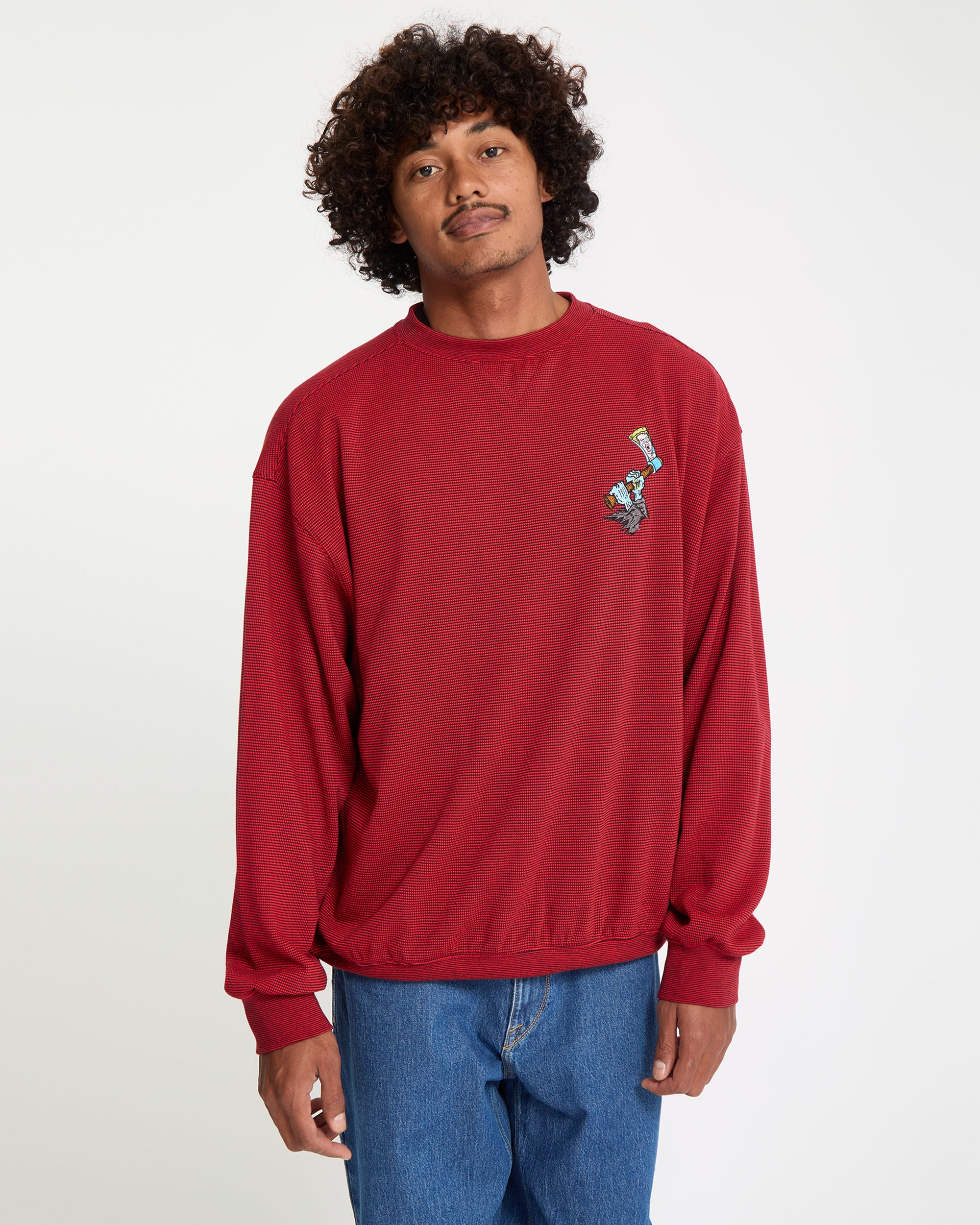 J.J. Villard Sweatshirt - Lifeguard Red - Image 7