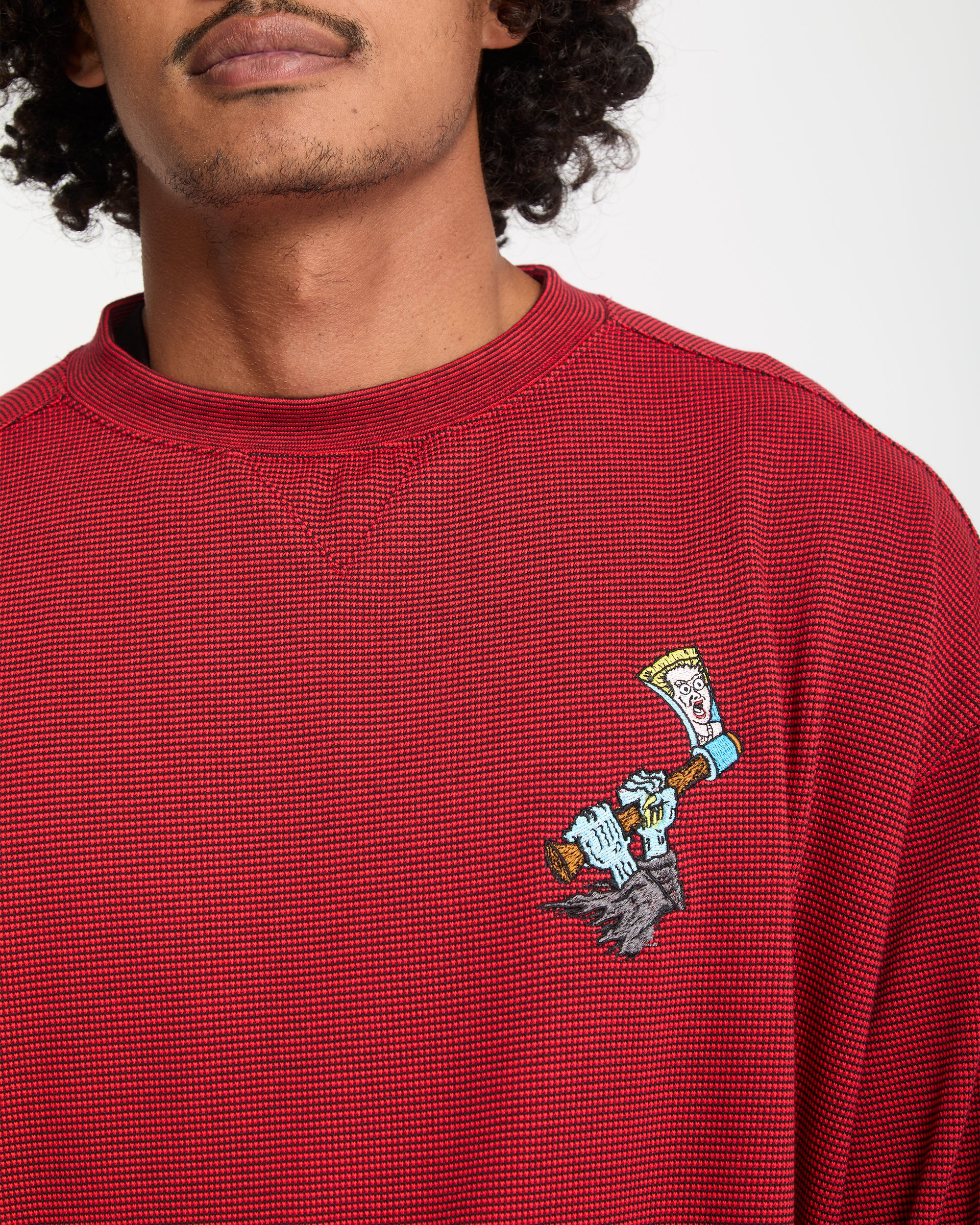 J.J. Villard Sweatshirt - Lifeguard Red - Image 8