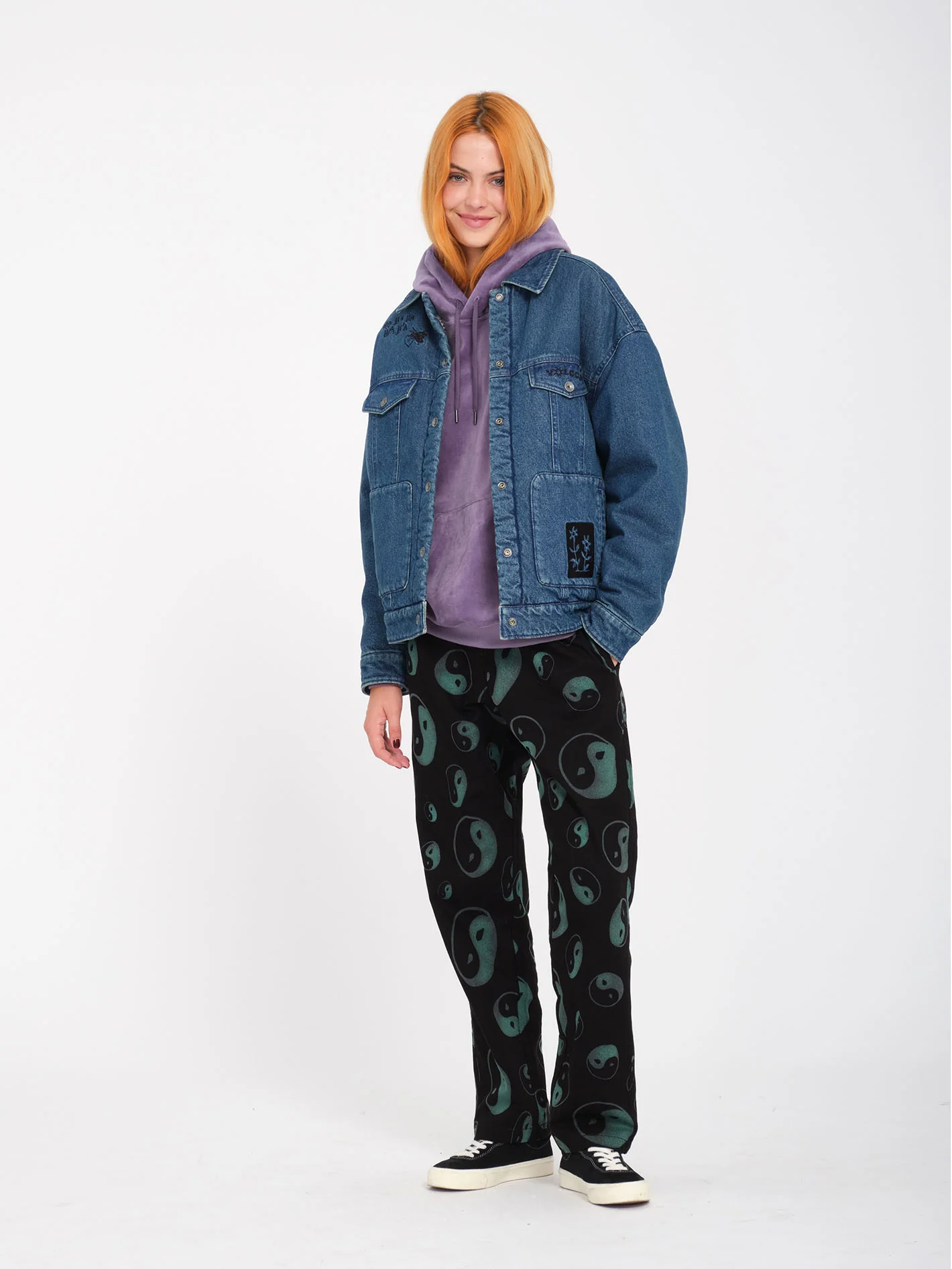 Keutchi Denim Jacket - Vintage Marbled Indigo - Image 8