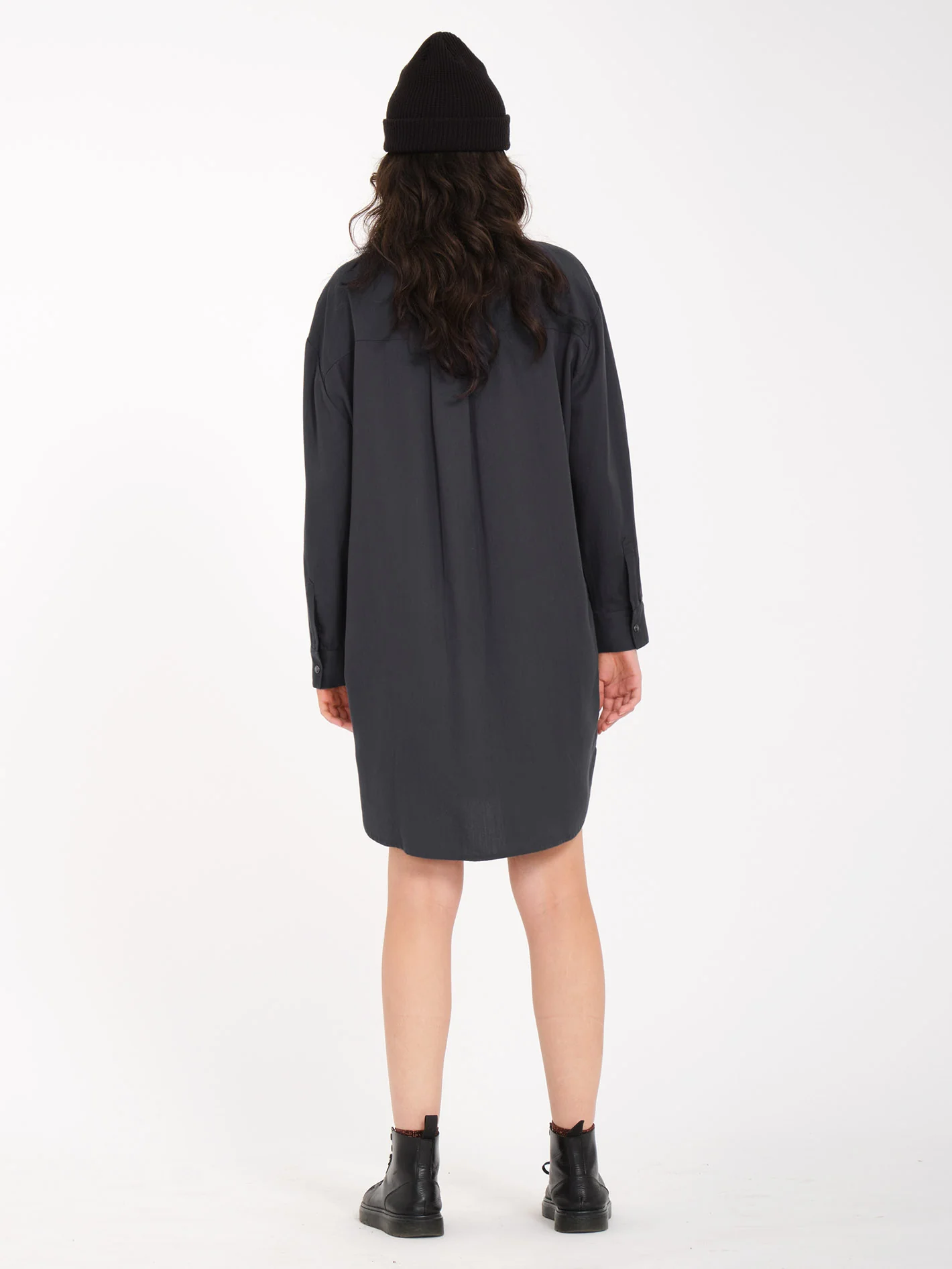 Max Sherman Dress - HEATHER BLACK - Image 2