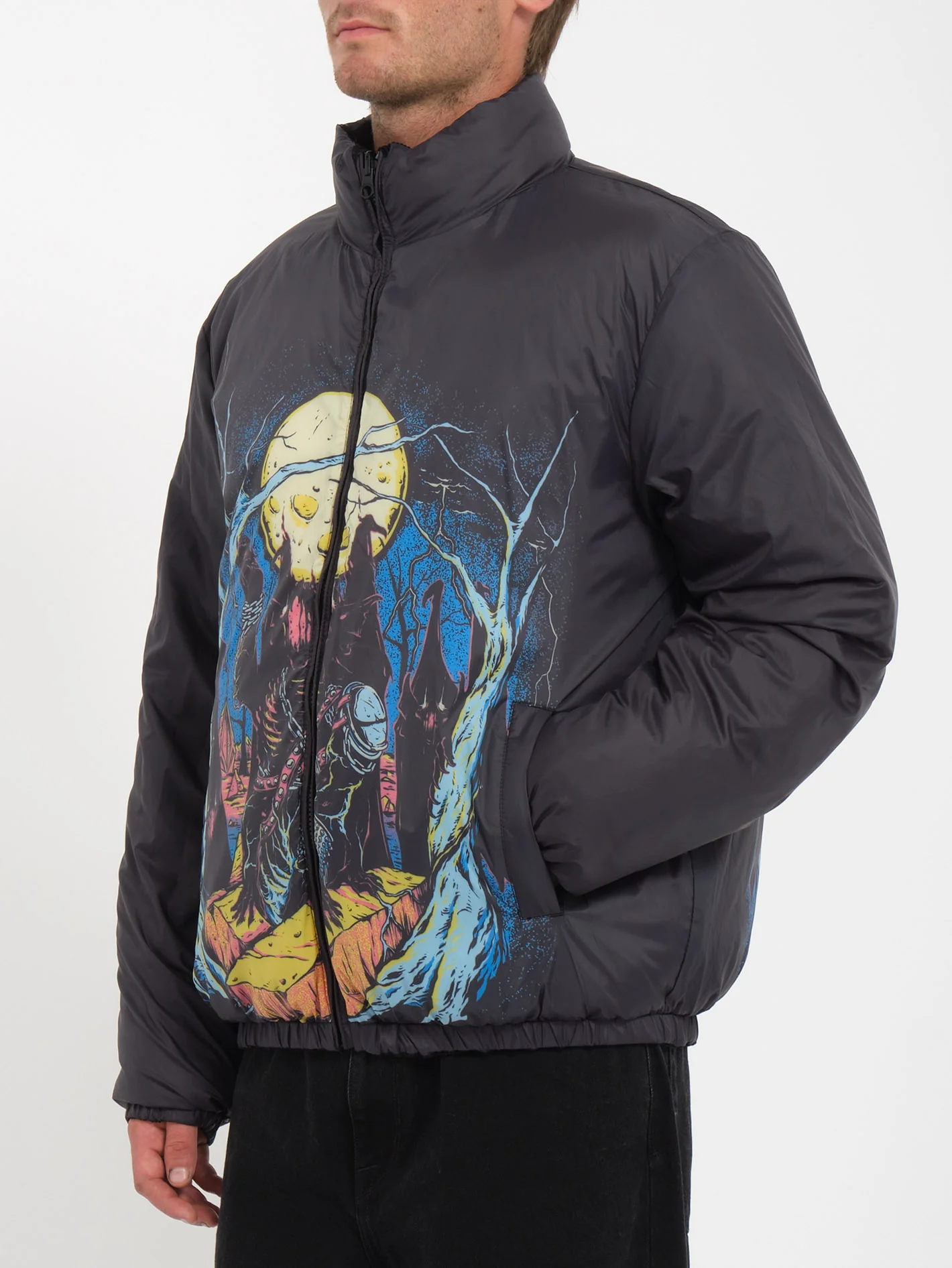 Max Sherman Jacket (Reversible) - BLACK - Image 2