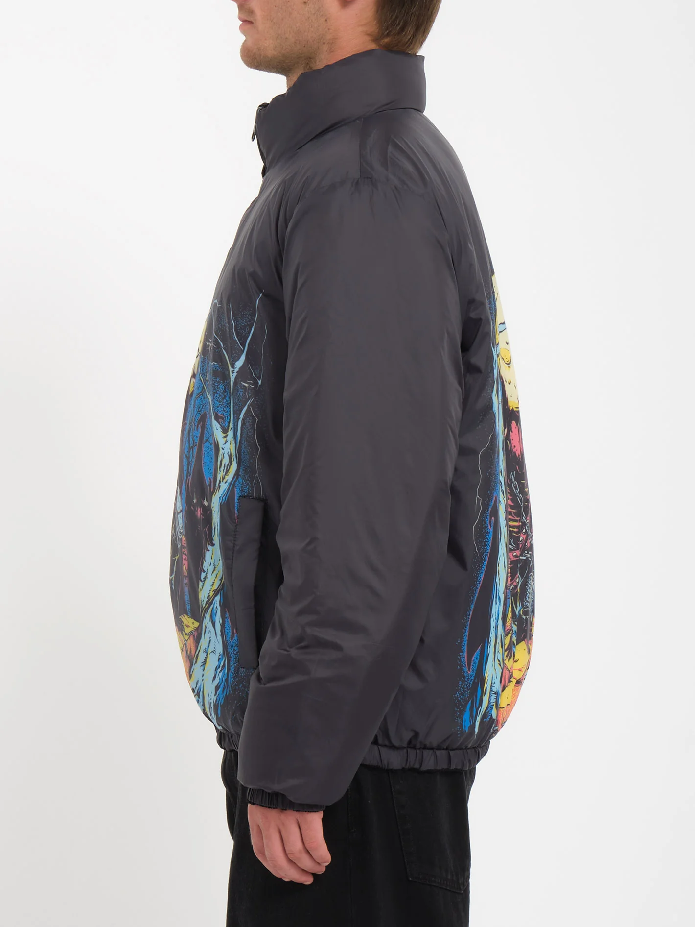 Max Sherman Jacket (Reversible) - BLACK - Image 9