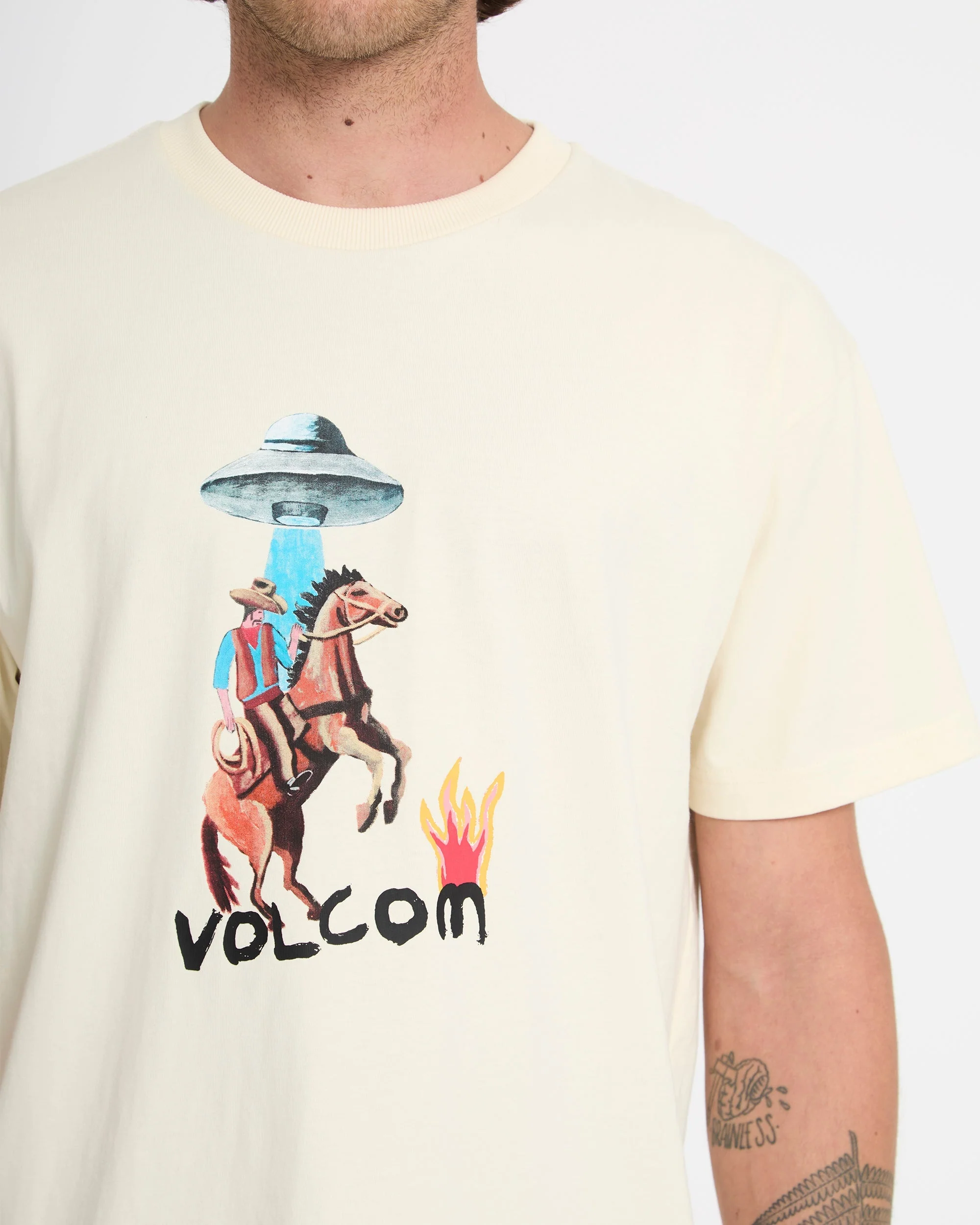 Mickey Mason 1 T-Shirt - Dirty White - Image 4