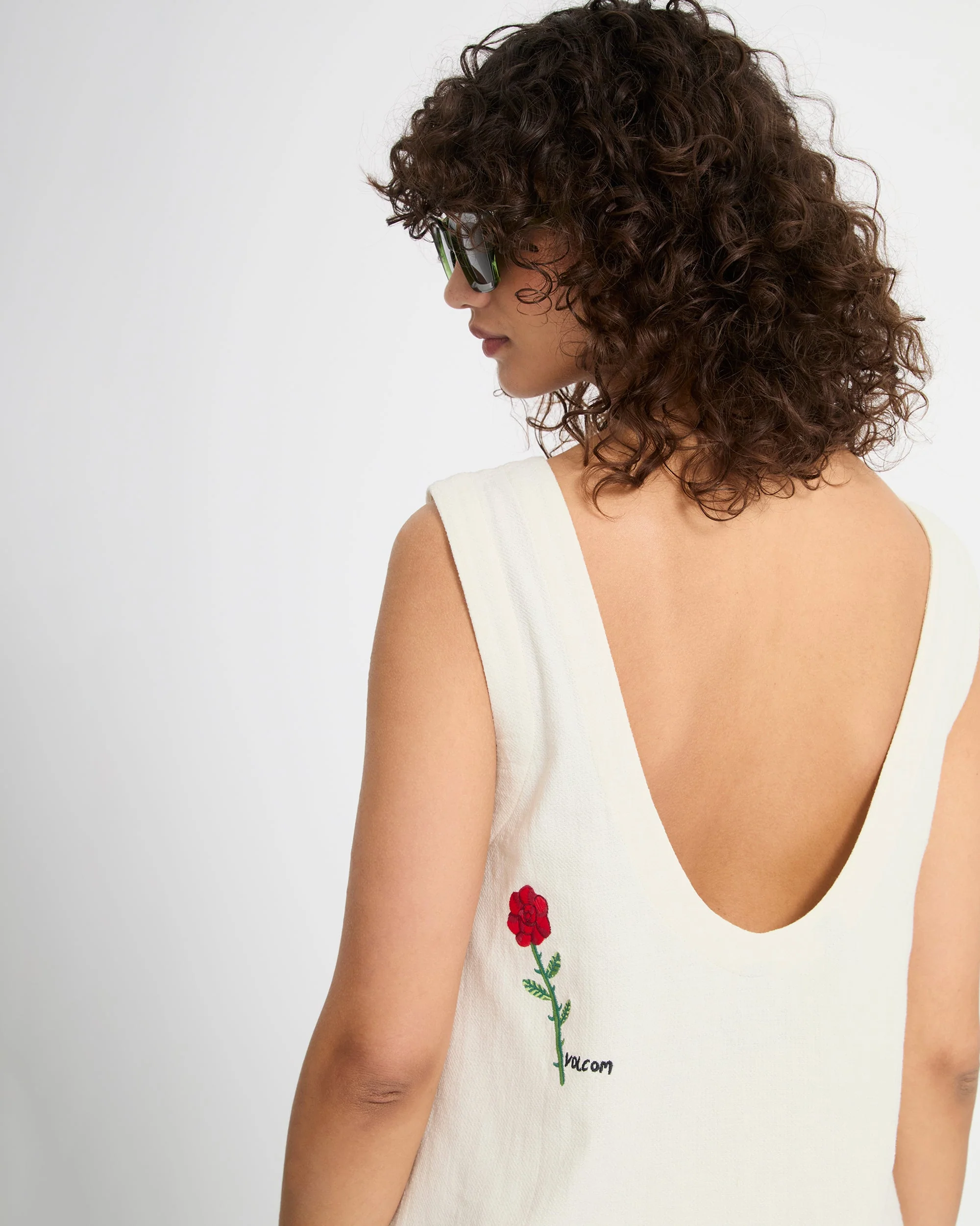 Mickey Mason Dress - Dirty White - Image 11