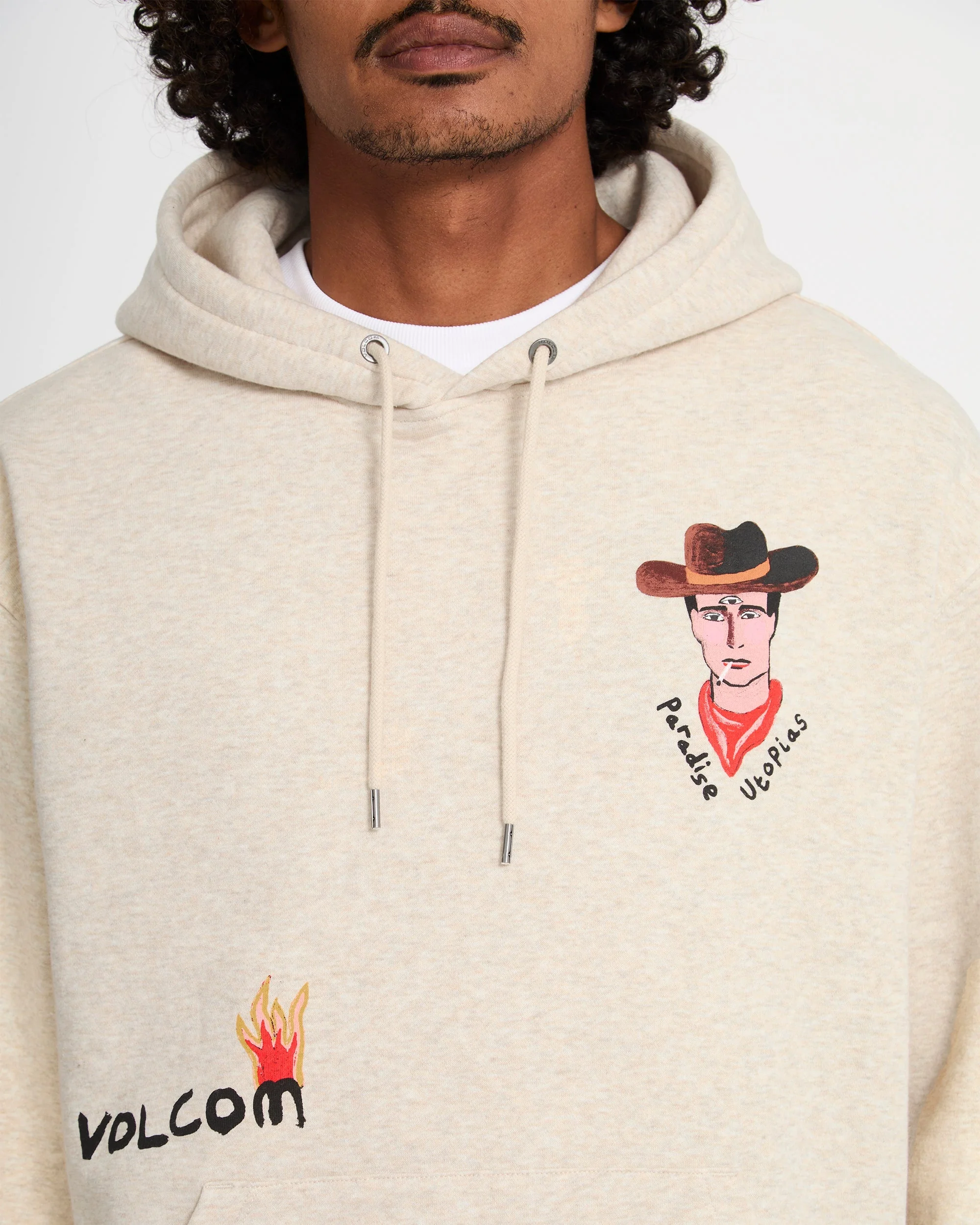 Mickey Mason Hoodie - Dust Heather - Image 7