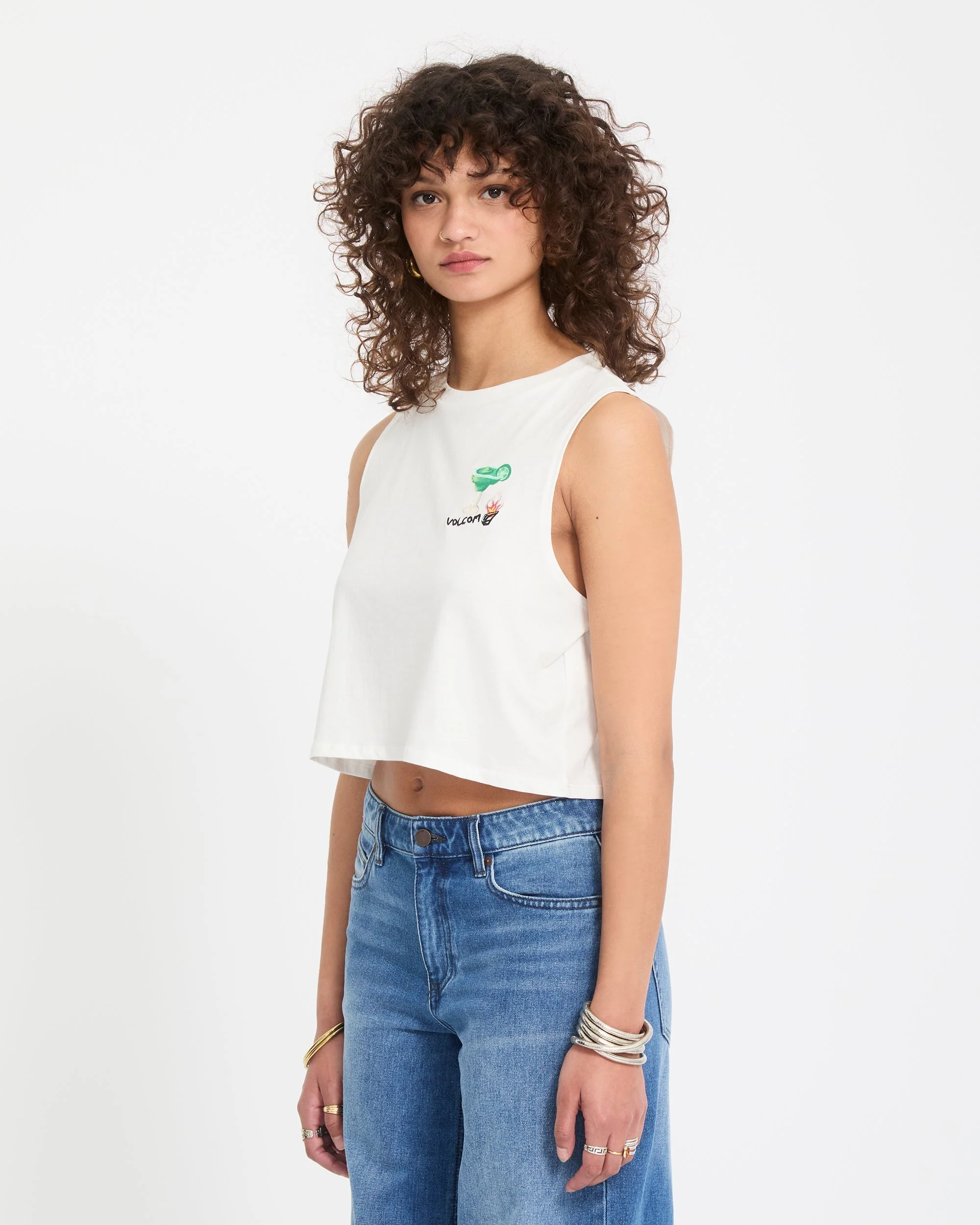 Mickey Mason Tank Top - Off White - Image 5