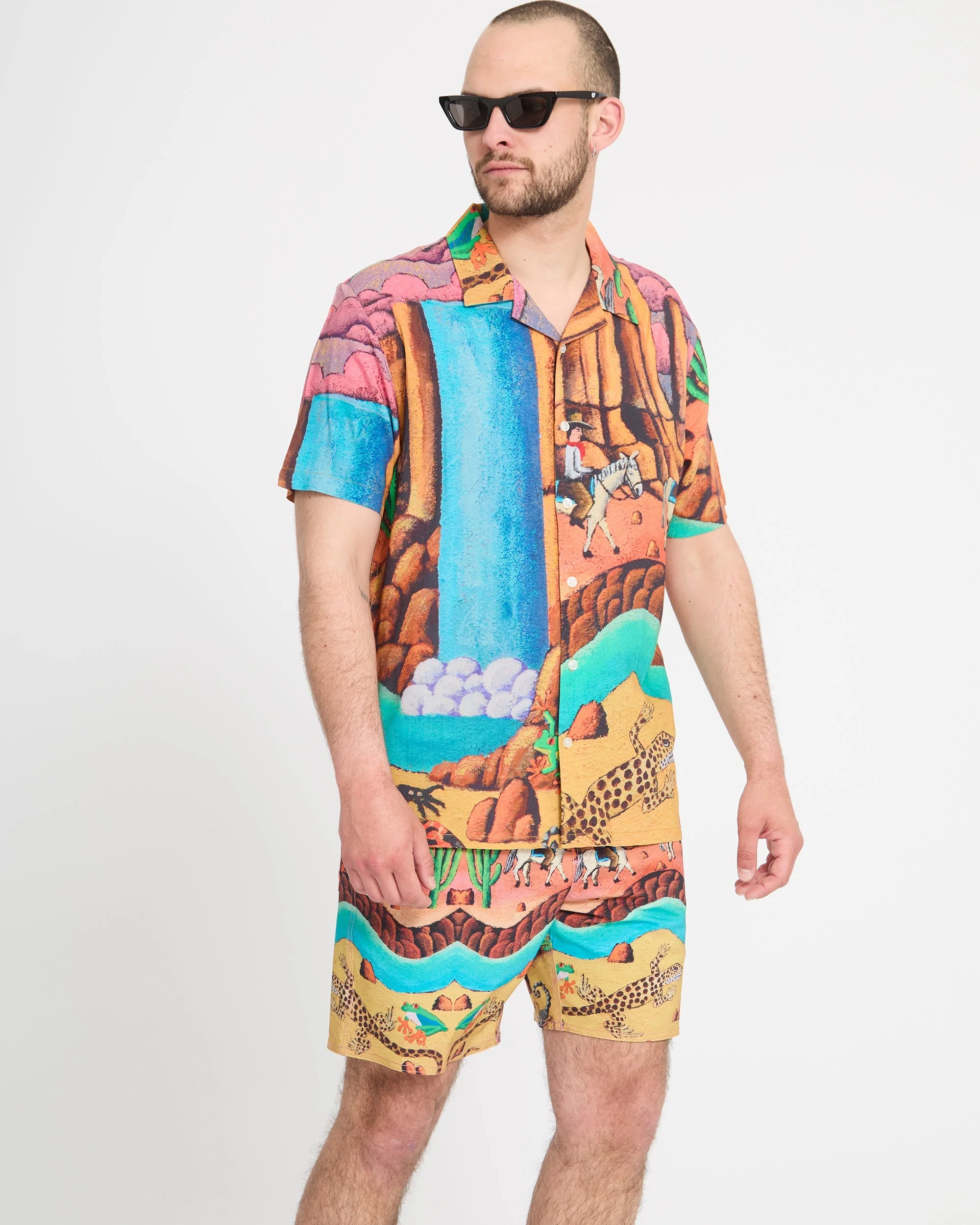 Mickey Mason Trunk 17" Boardshort - Multi - Image 10