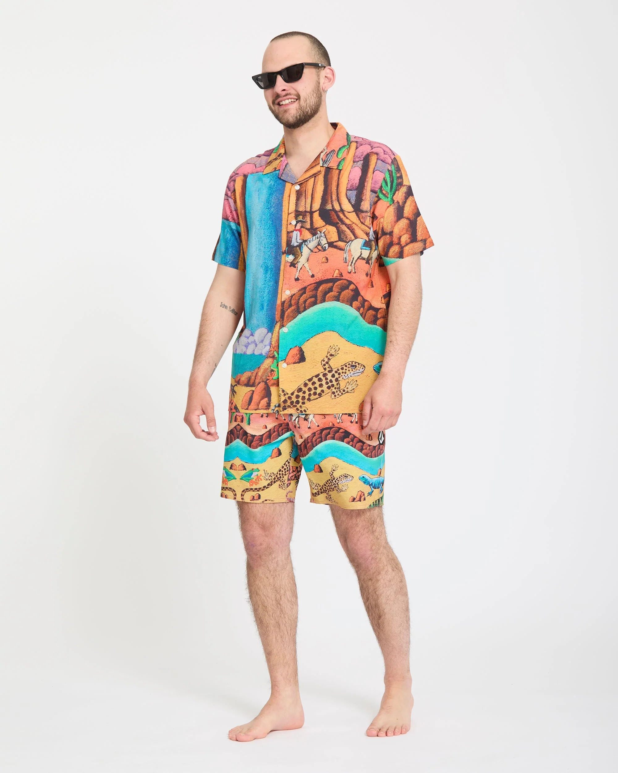 Mickey Mason Trunk 17" Boardshort - Multi - Image 8