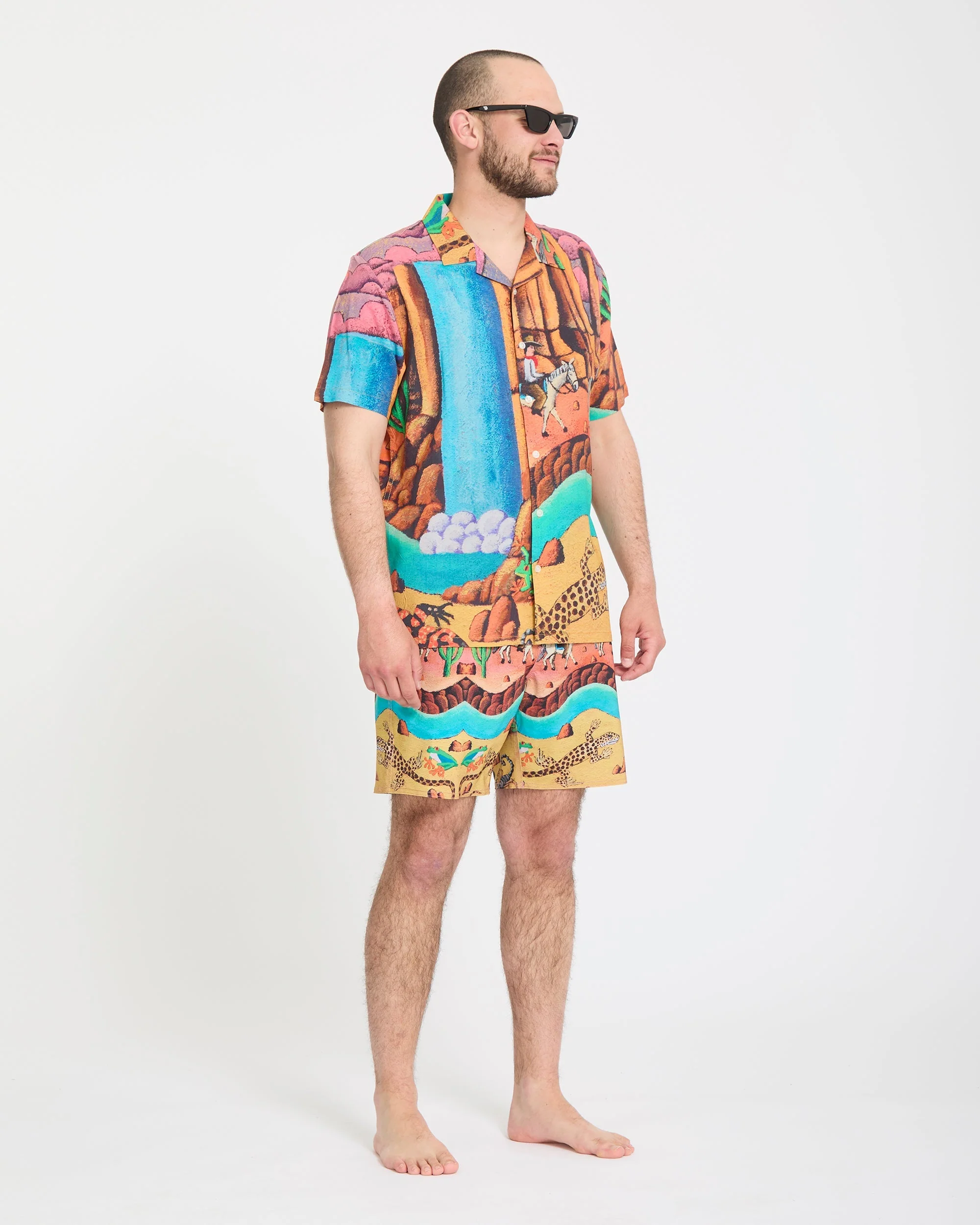 Mickey Mason Trunk 17" Boardshort - Multi - Image 9