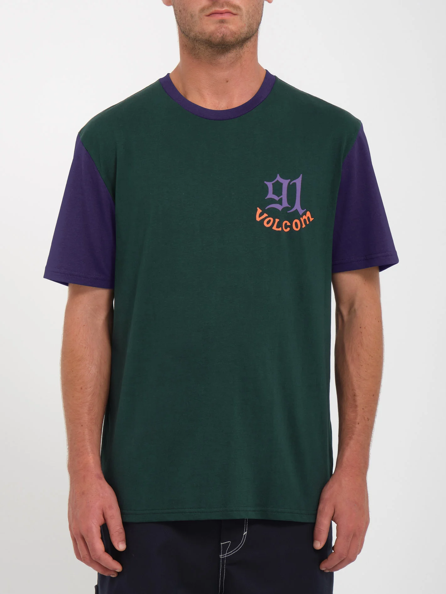 Nando Von Arb Color Block T-shirt - PONDEROSA PINE - Image 2