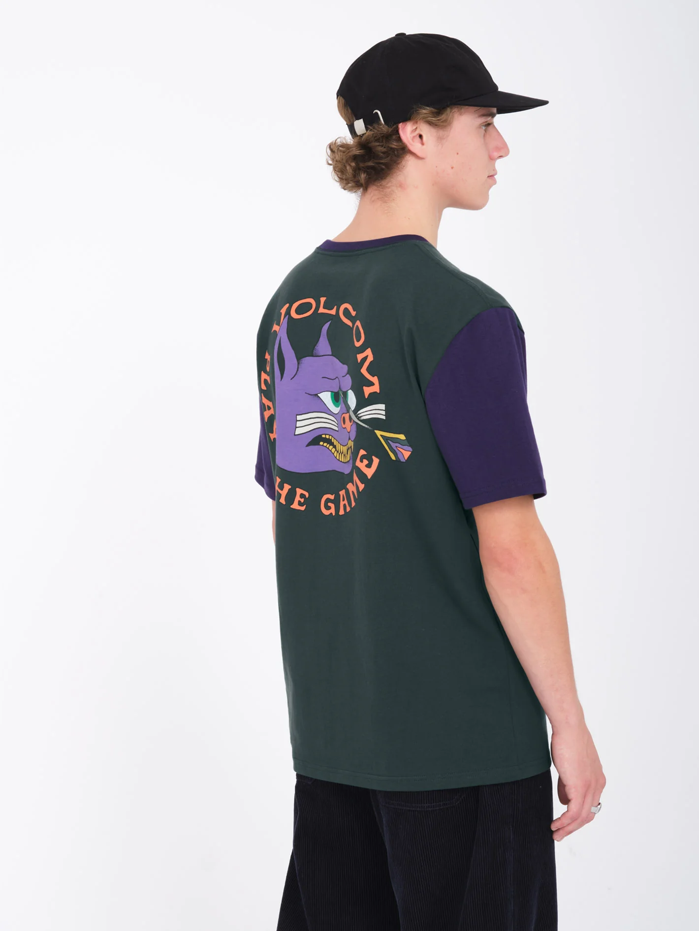 Nando Von Arb Color Block T-shirt - PONDEROSA PINE - Image 6
