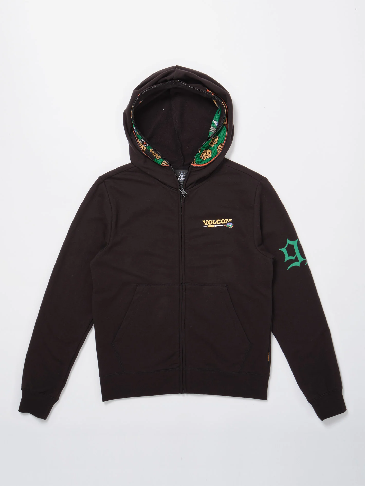 Nando Von Arb Full Zip Sweatshirt - BLACK - (KIDS) - Image 6