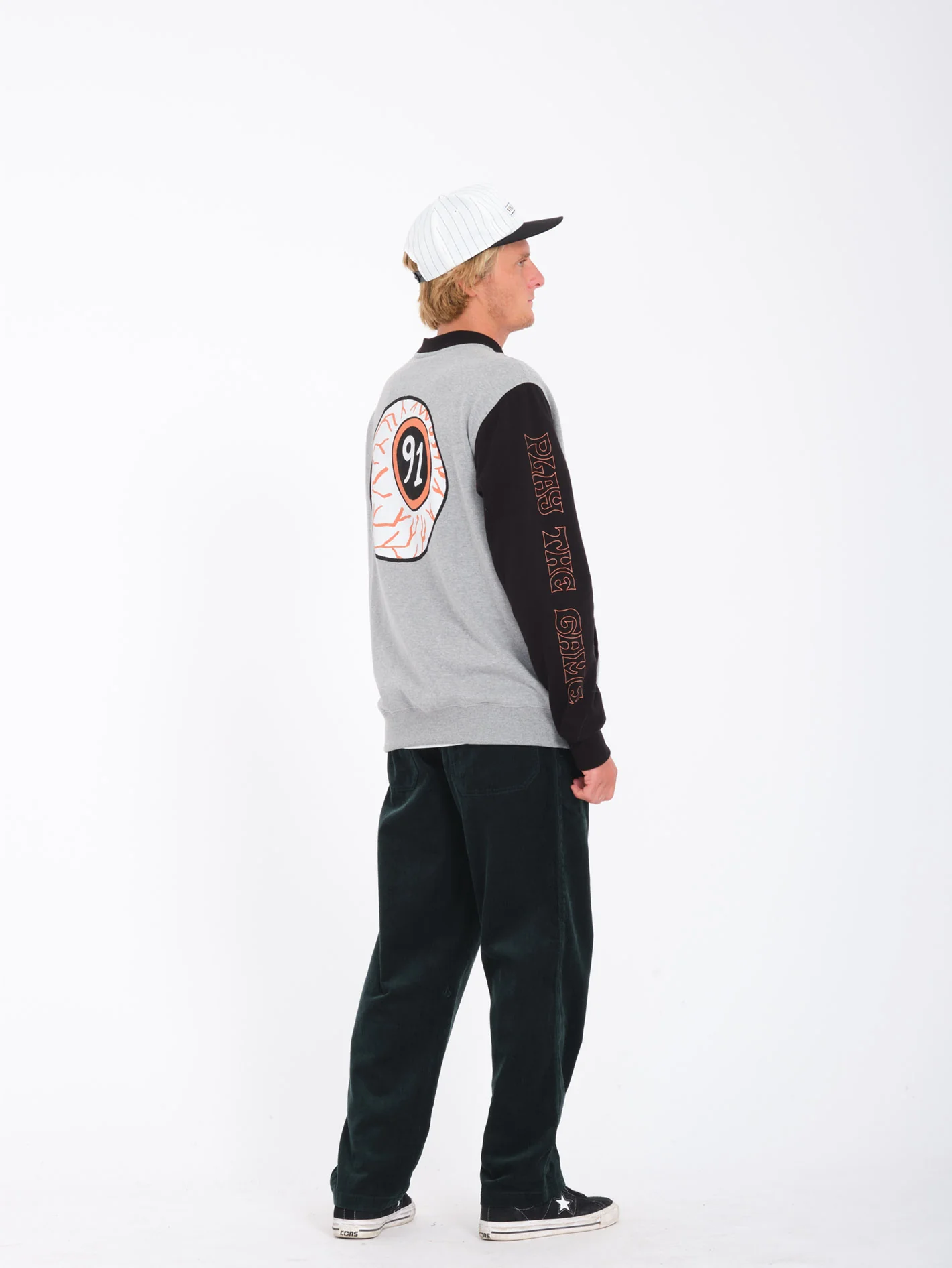 Nando Von Arb Zip Sweatshirt - HEATHER GREY - Image 6