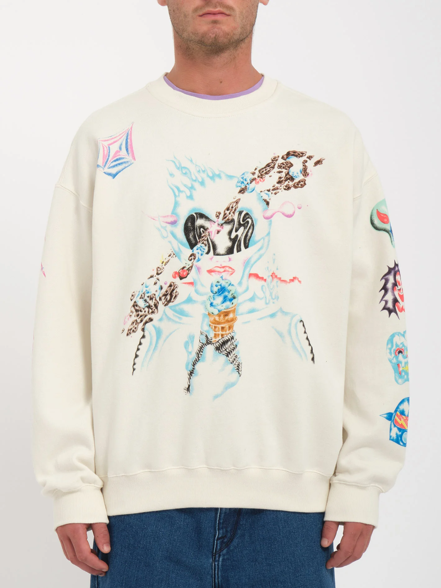 Sam Ryser Sweatshirt - OFF WHITE - Image 10