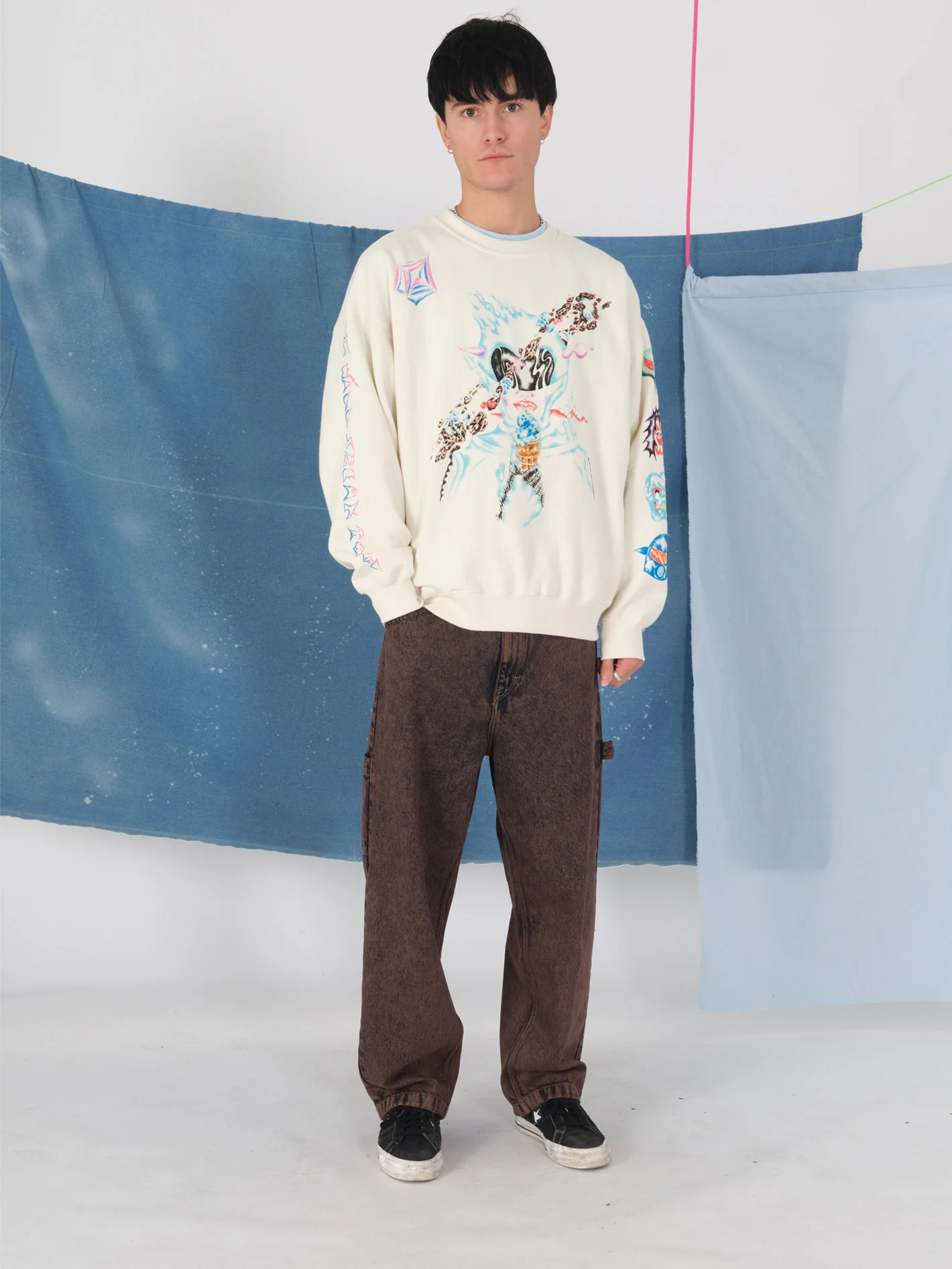 Sam Ryser Sweatshirt - OFF WHITE - Image 3