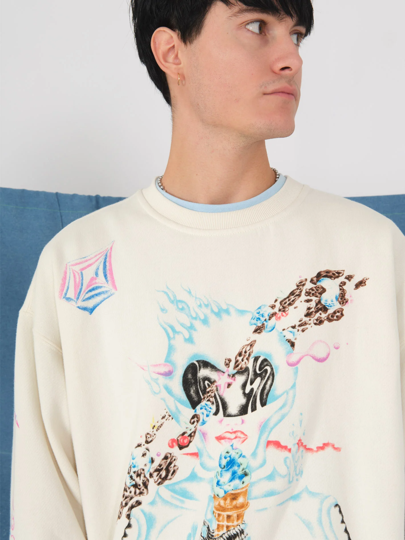 Sam Ryser Sweatshirt - OFF WHITE - Image 9