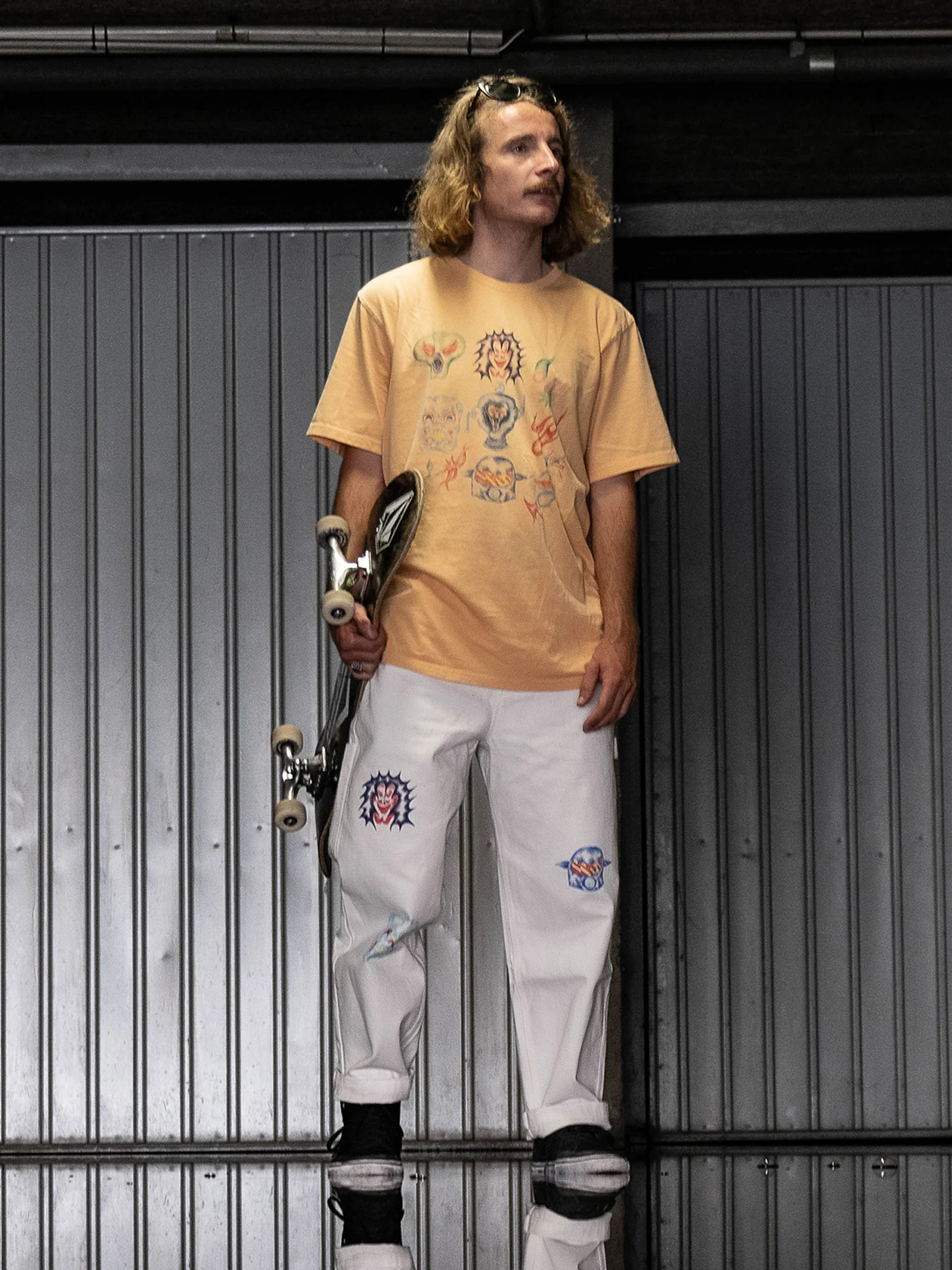 Sam Ryser T-shirt - FLASH ORANGE - Image 2