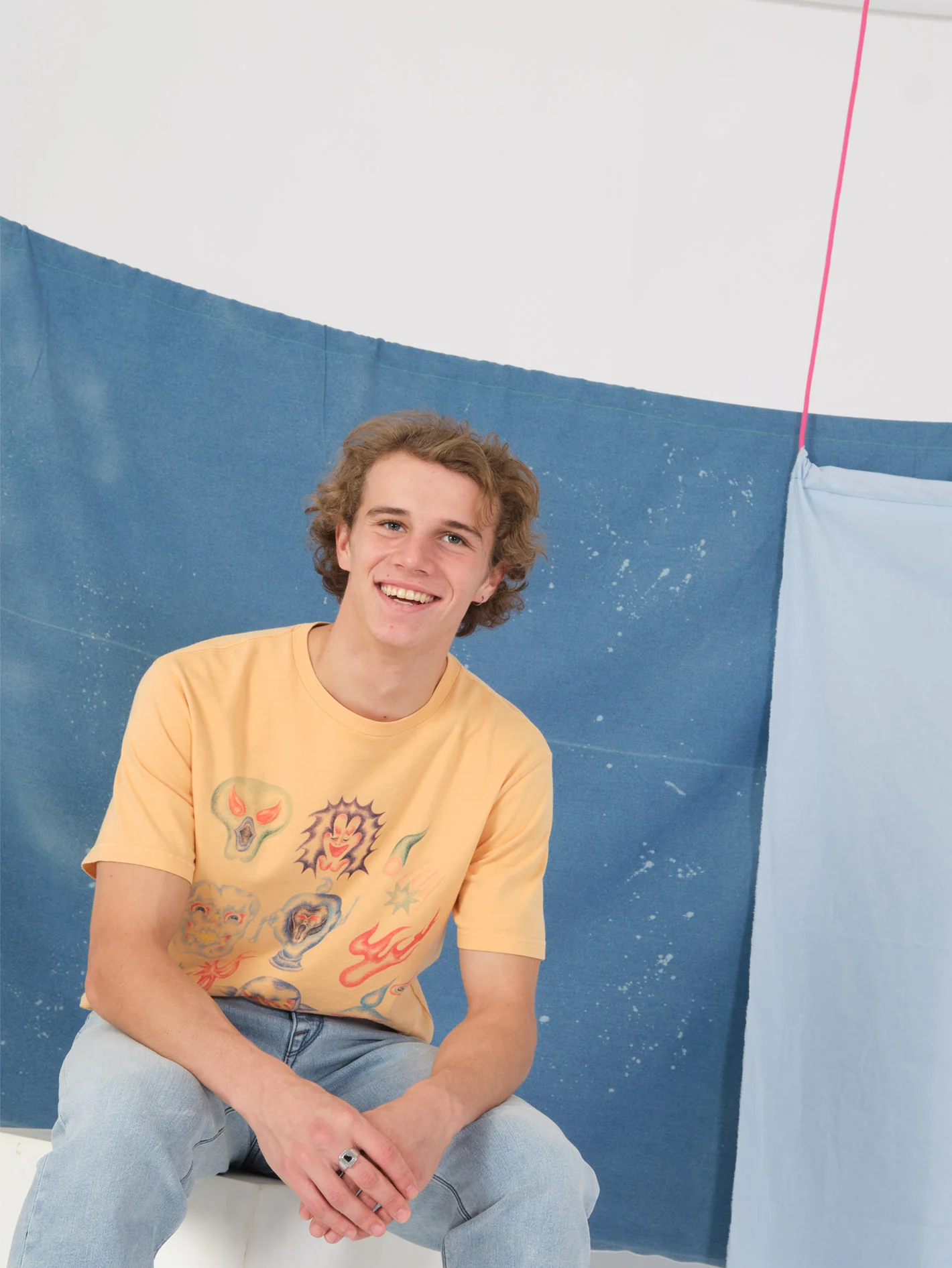 Sam Ryser T-shirt - FLASH ORANGE - Image 5