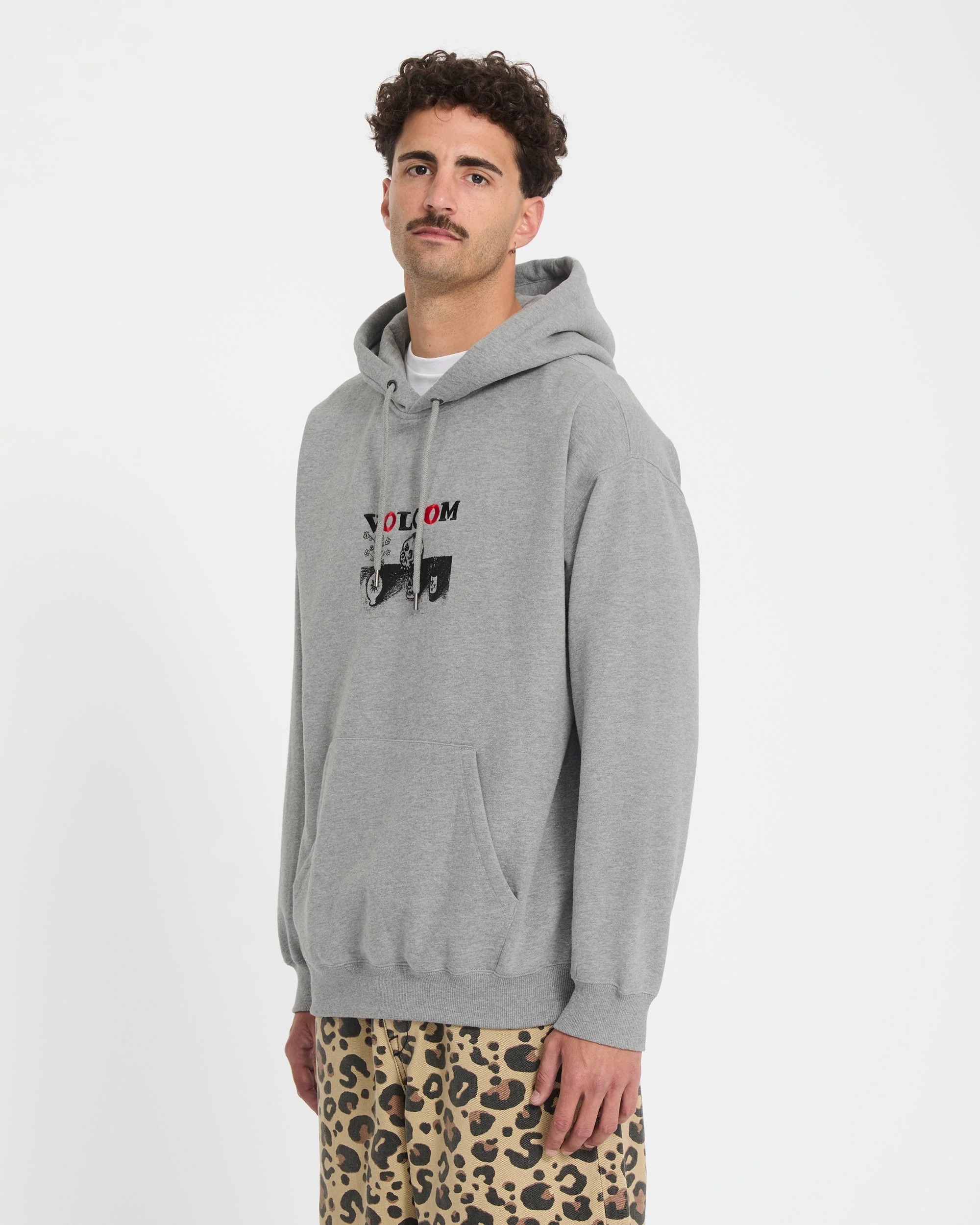 Seth Conboy Hoodie - Heather Grey - Image 6