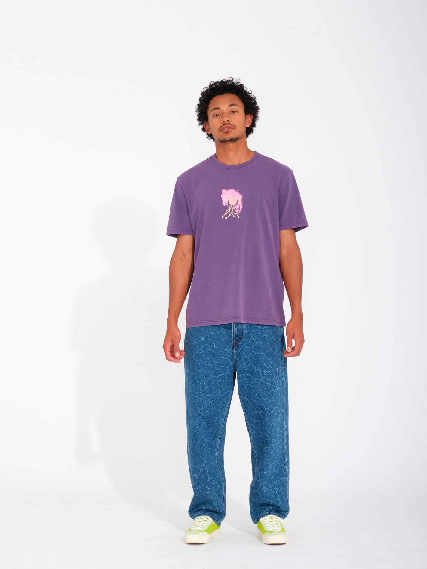 Tetsunori 3 T-shirt - DEEP PURPLE - Image 6