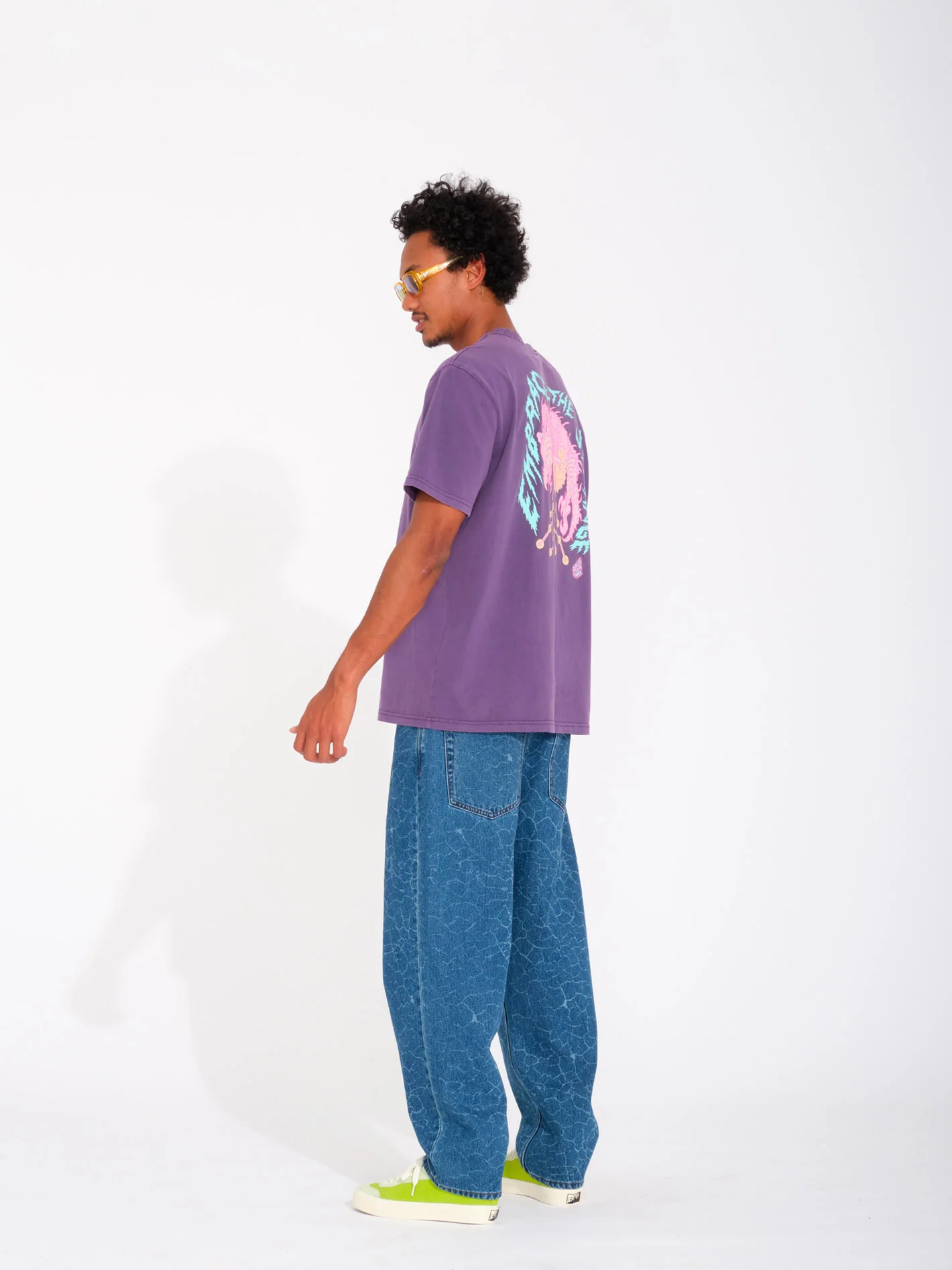 Tetsunori 3 T-shirt - DEEP PURPLE - Image 7