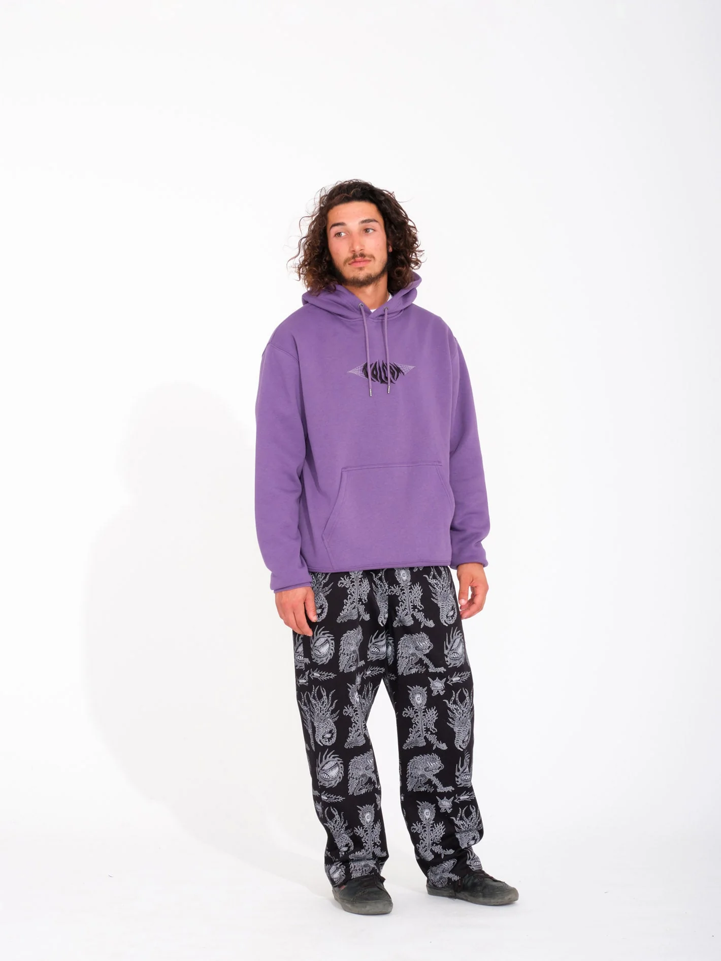 Tetsunori Freazy Elastic Waist Trousers - BLACK - Image 6