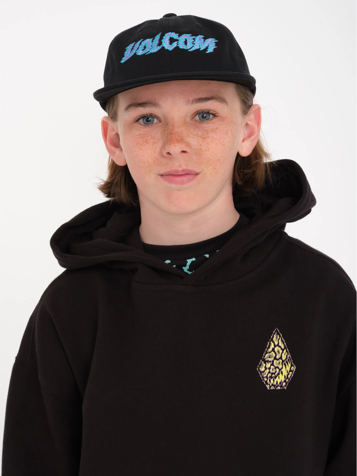 Tetsunori Hoodie - BLACK - (KIDS) - Image 3