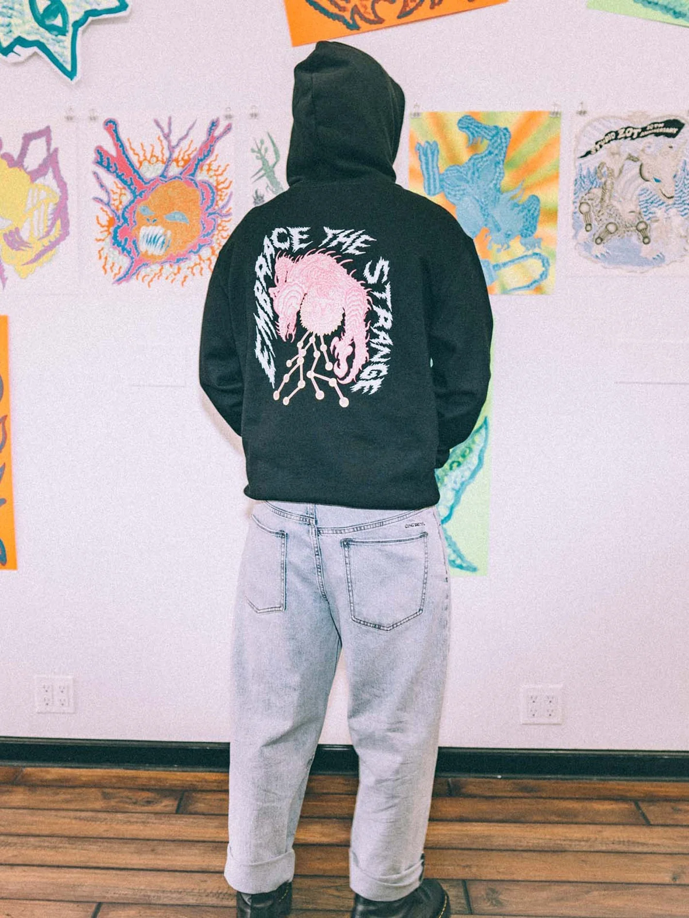 Tetsunori Hoodie - BLACK - Image 3