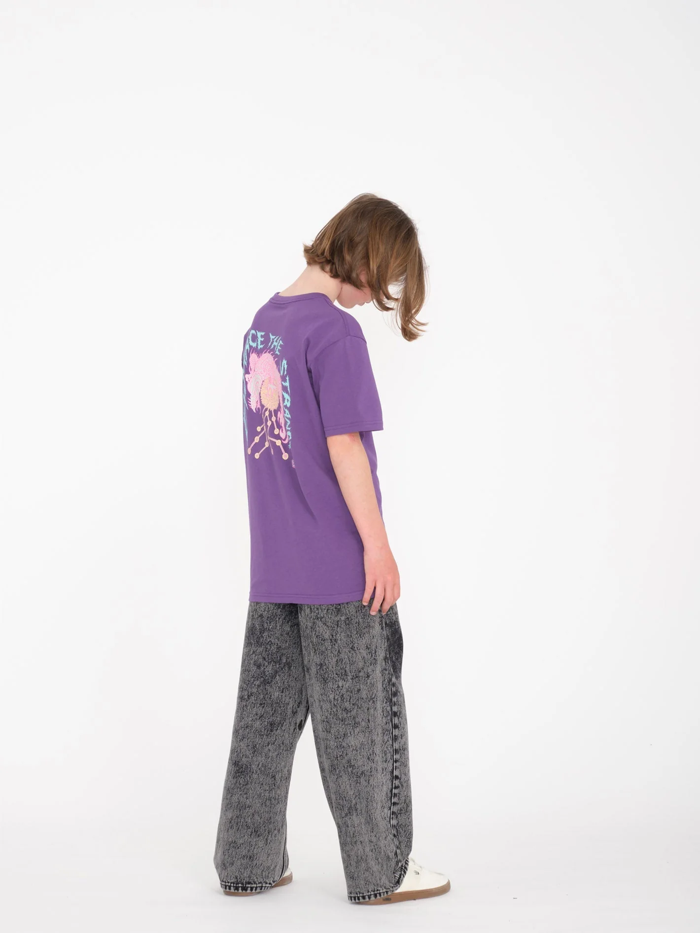 Tetsunori 3 T-shirt - DEEP PURPLE - (KIDS) - Image 5