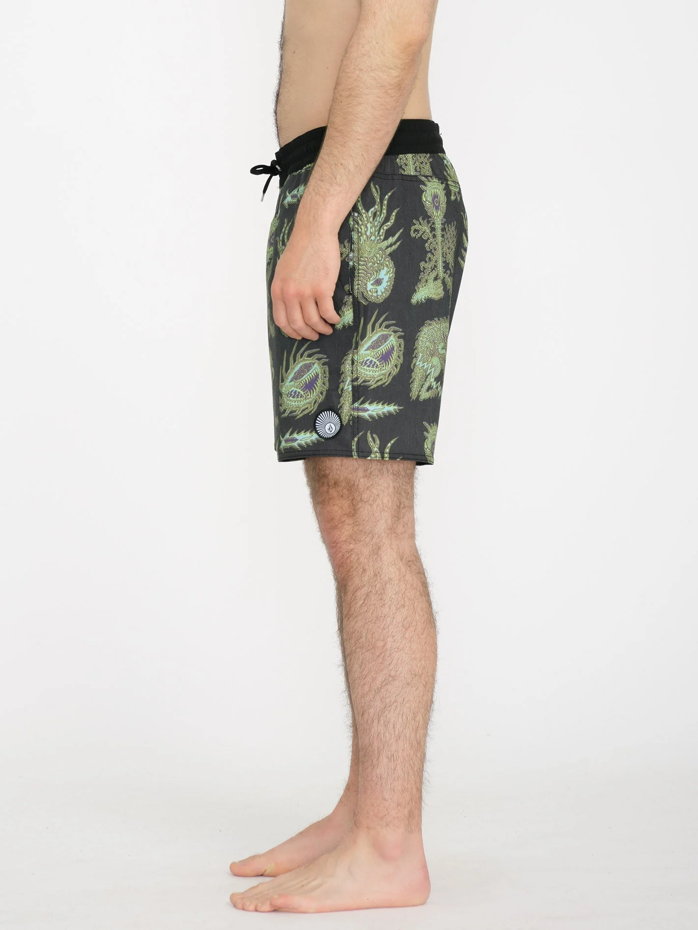 Tetsunori Trunk 17" Boardshort - BLACK - Image 3
