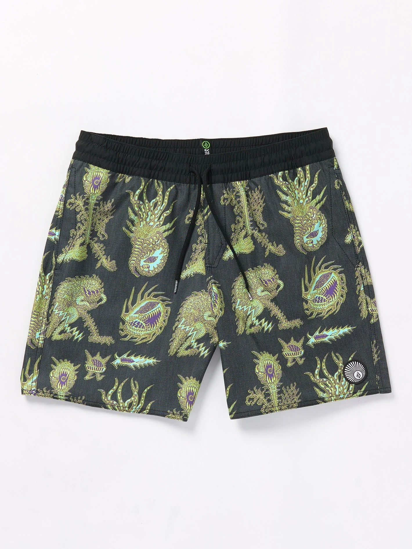 Tetsunori Trunk 17" Boardshort - BLACK - Image 4