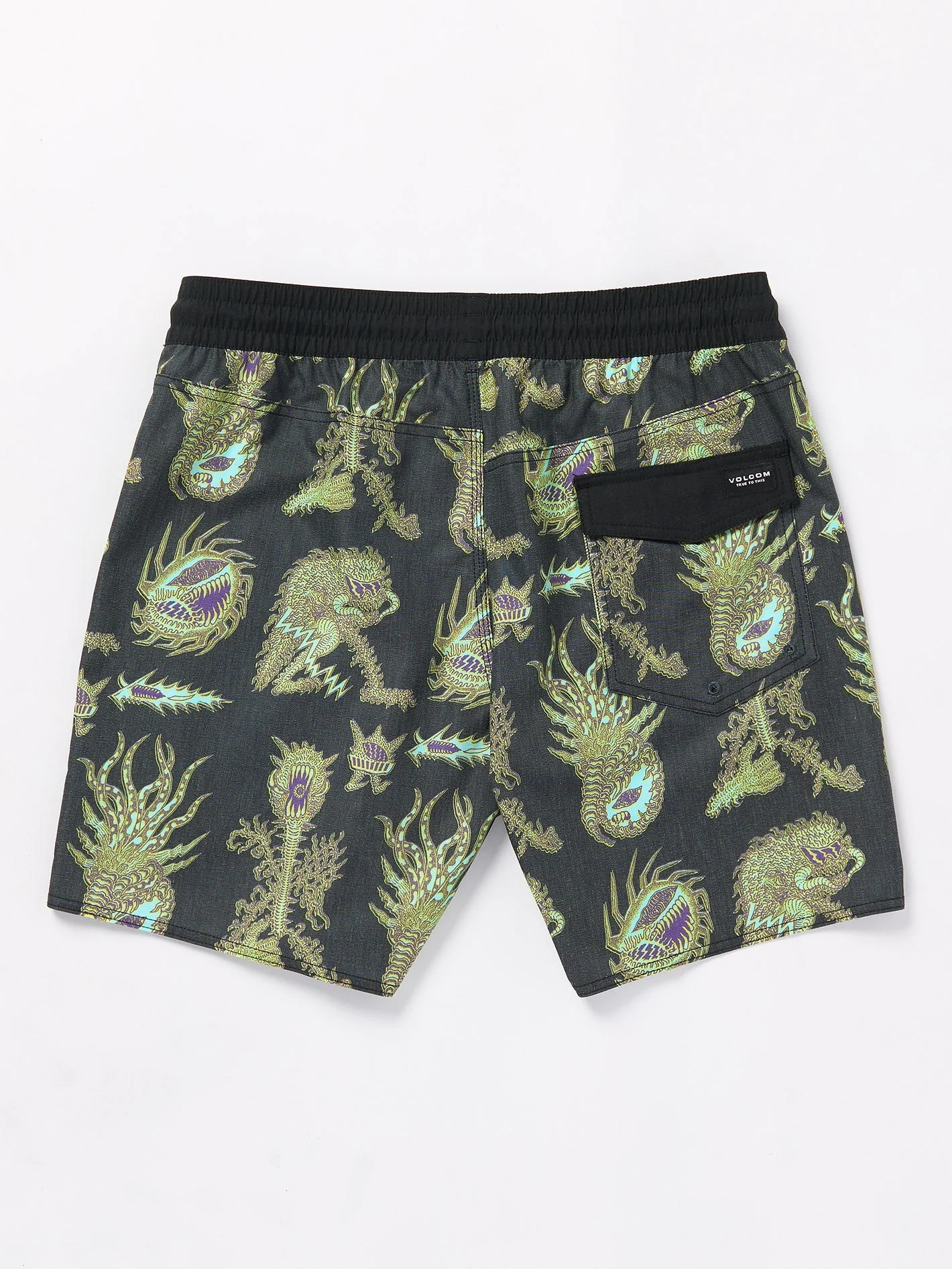 Tetsunori Trunk 17" Boardshort - BLACK - Image 5